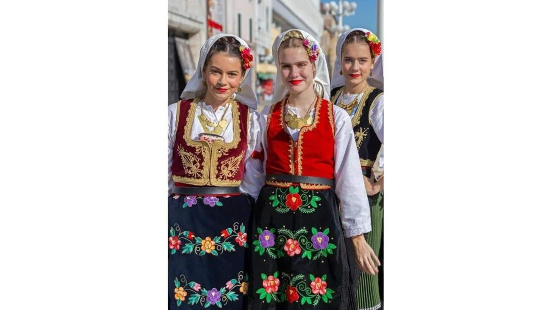 Trajes Tradicionais Da Região De Pirot, Sérvia