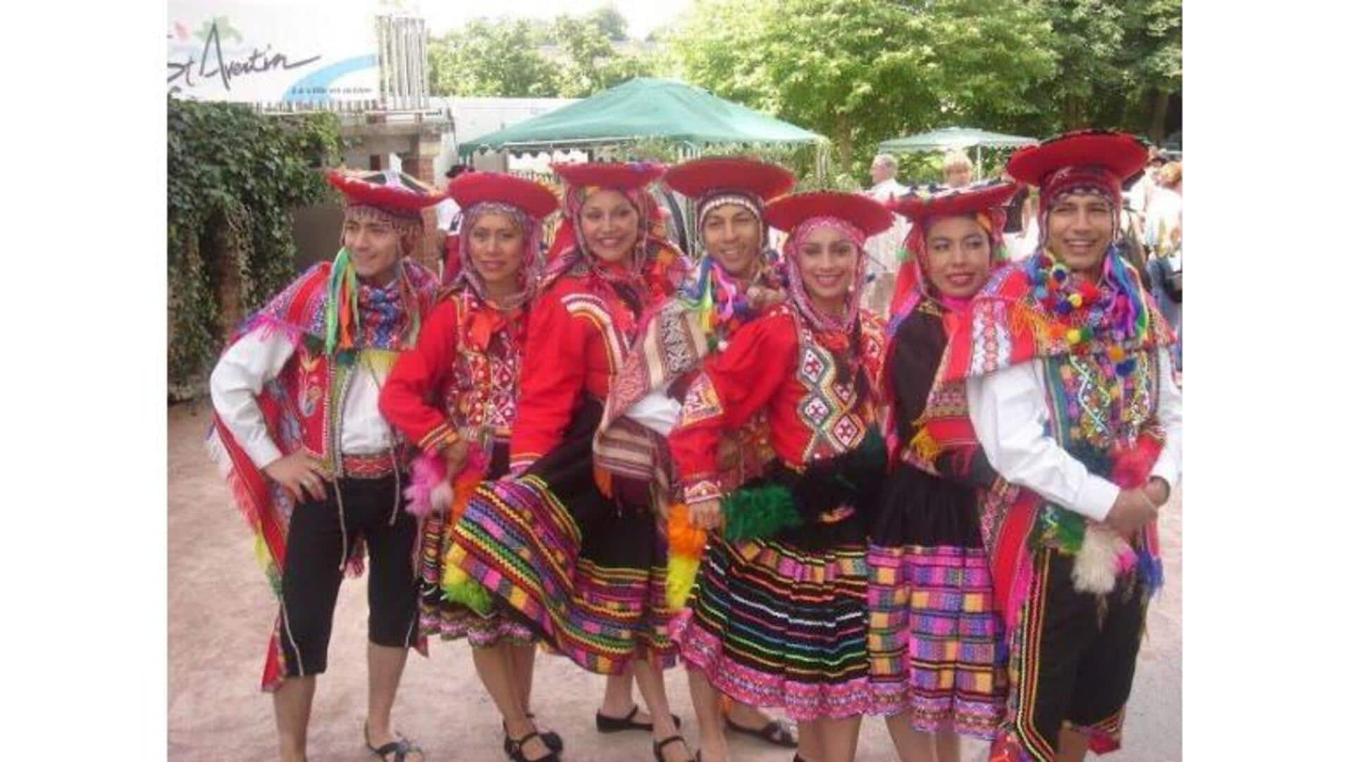 Trajes Tradicionais Do Peru