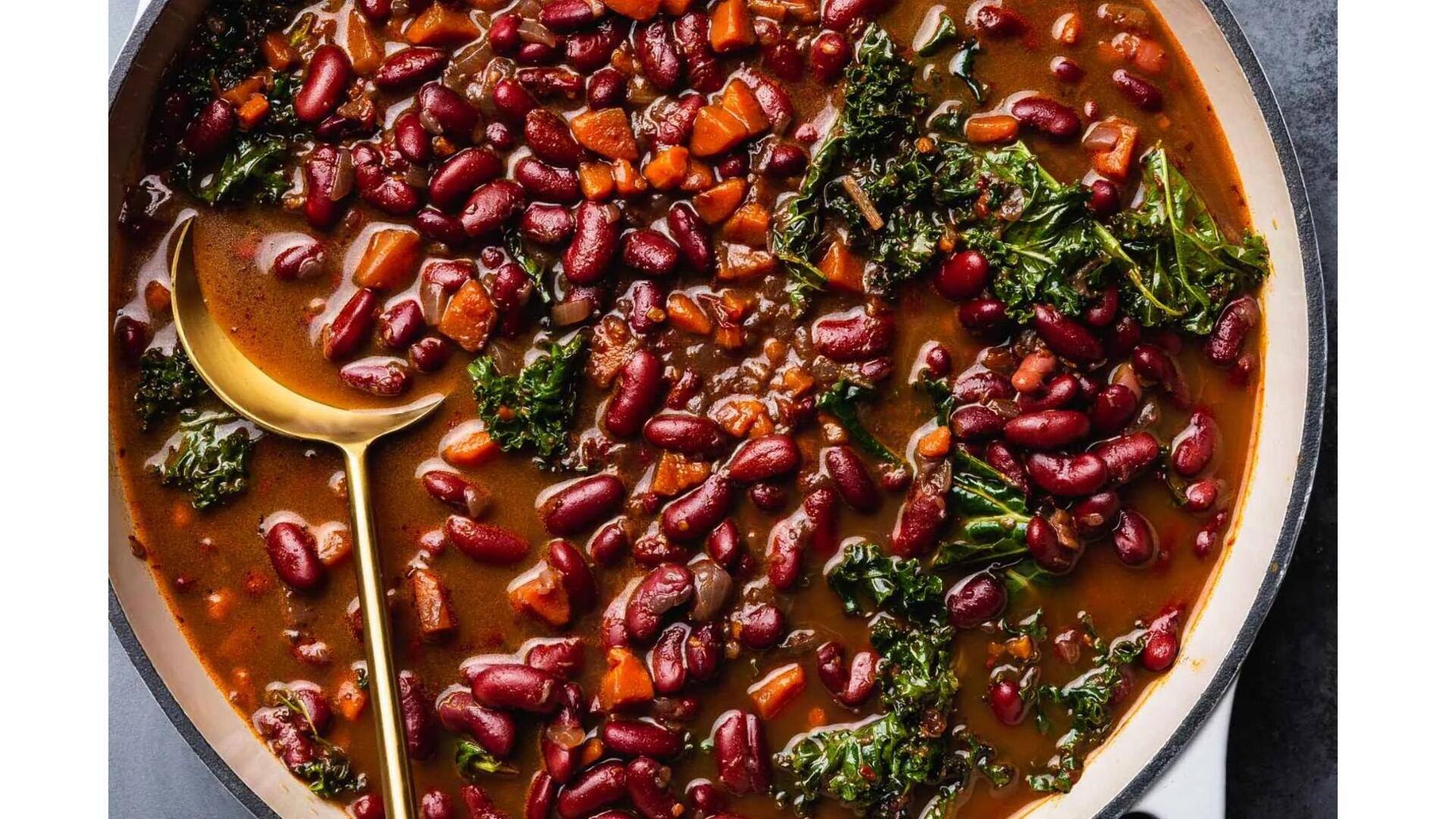 Feijoada De Feijão Vermelho E Abóbora: Receita Vegetariana Sem Ovos