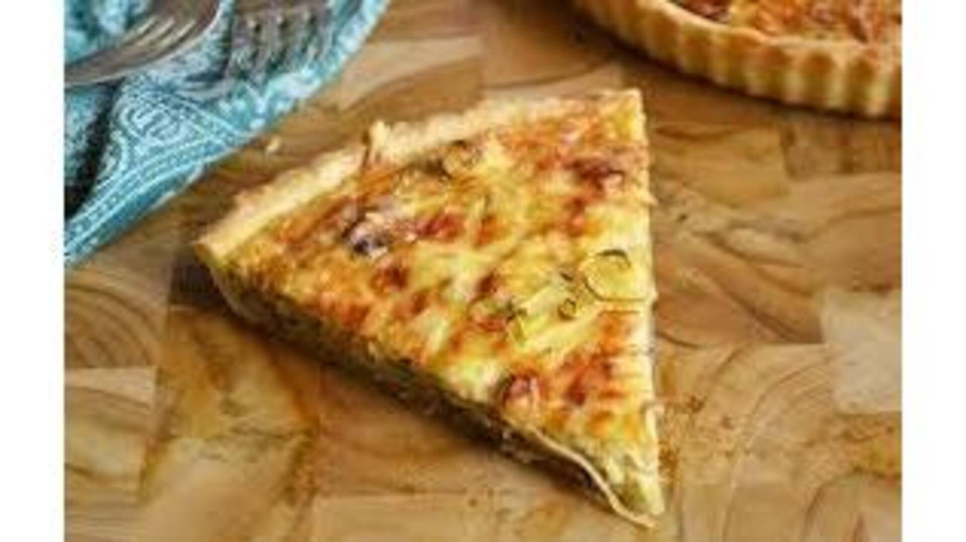 Quiche De Cogumelos E Alho-Poró: Guia De Preparação