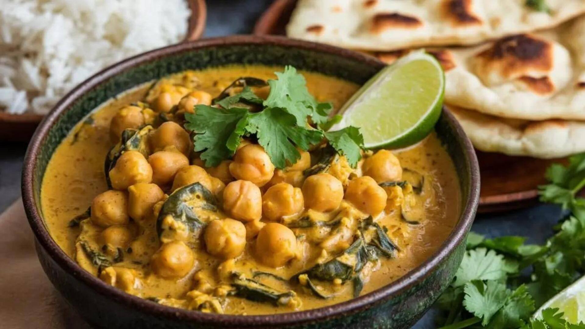 Curry De Grão-De-Bico Com Tamarindo Picante