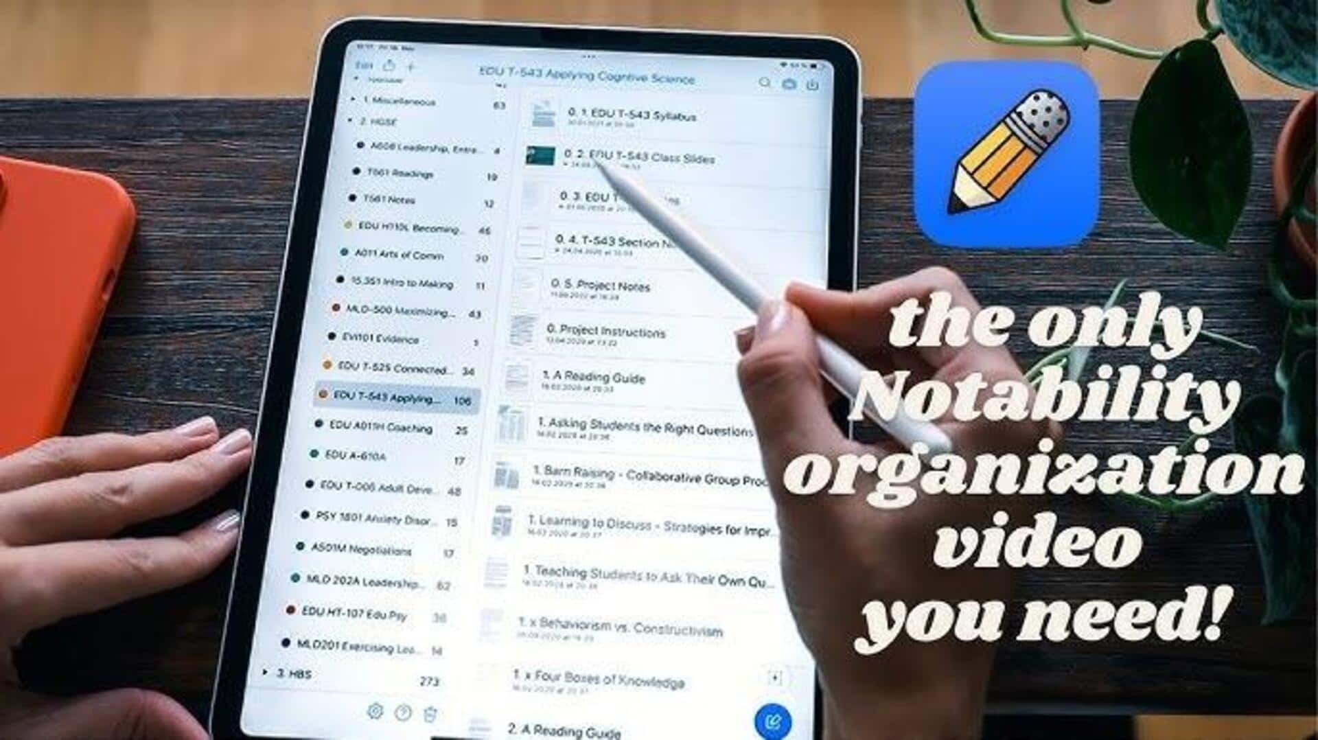 Organize Suas Notas Com Tags No Notability