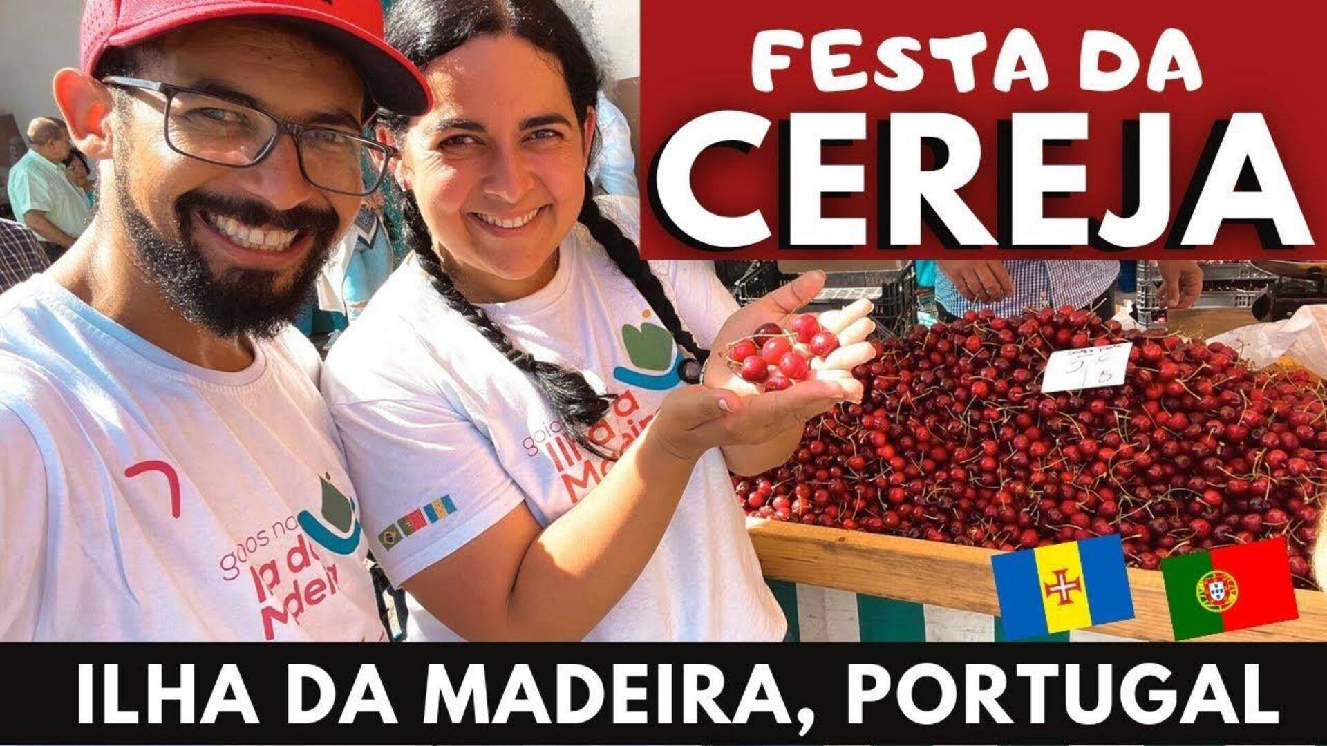 Vestir-Se Para O Festival Da Cereja Em Portugal