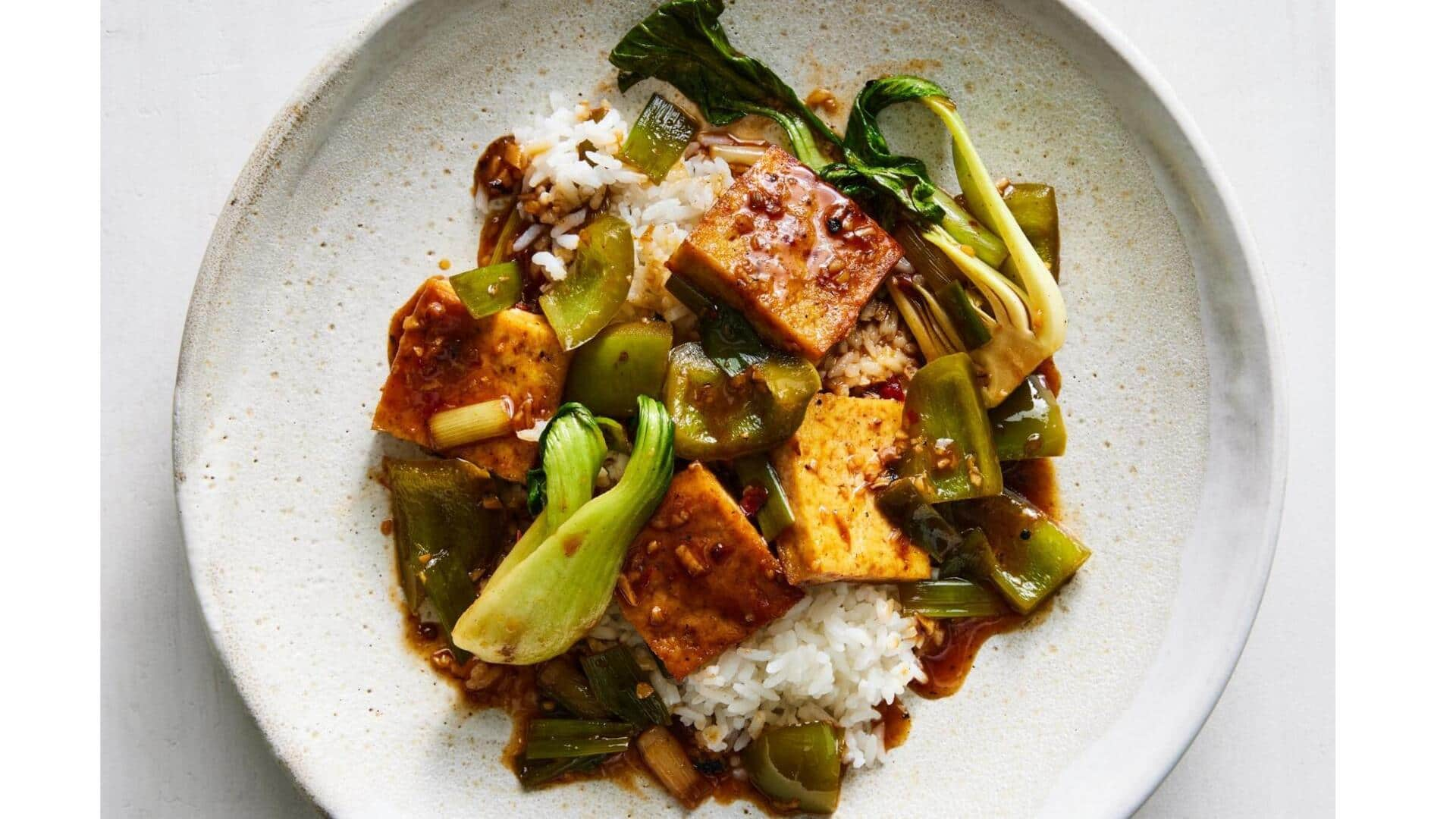 Tofu Braised Com Bok Choy: Guia De Preparação