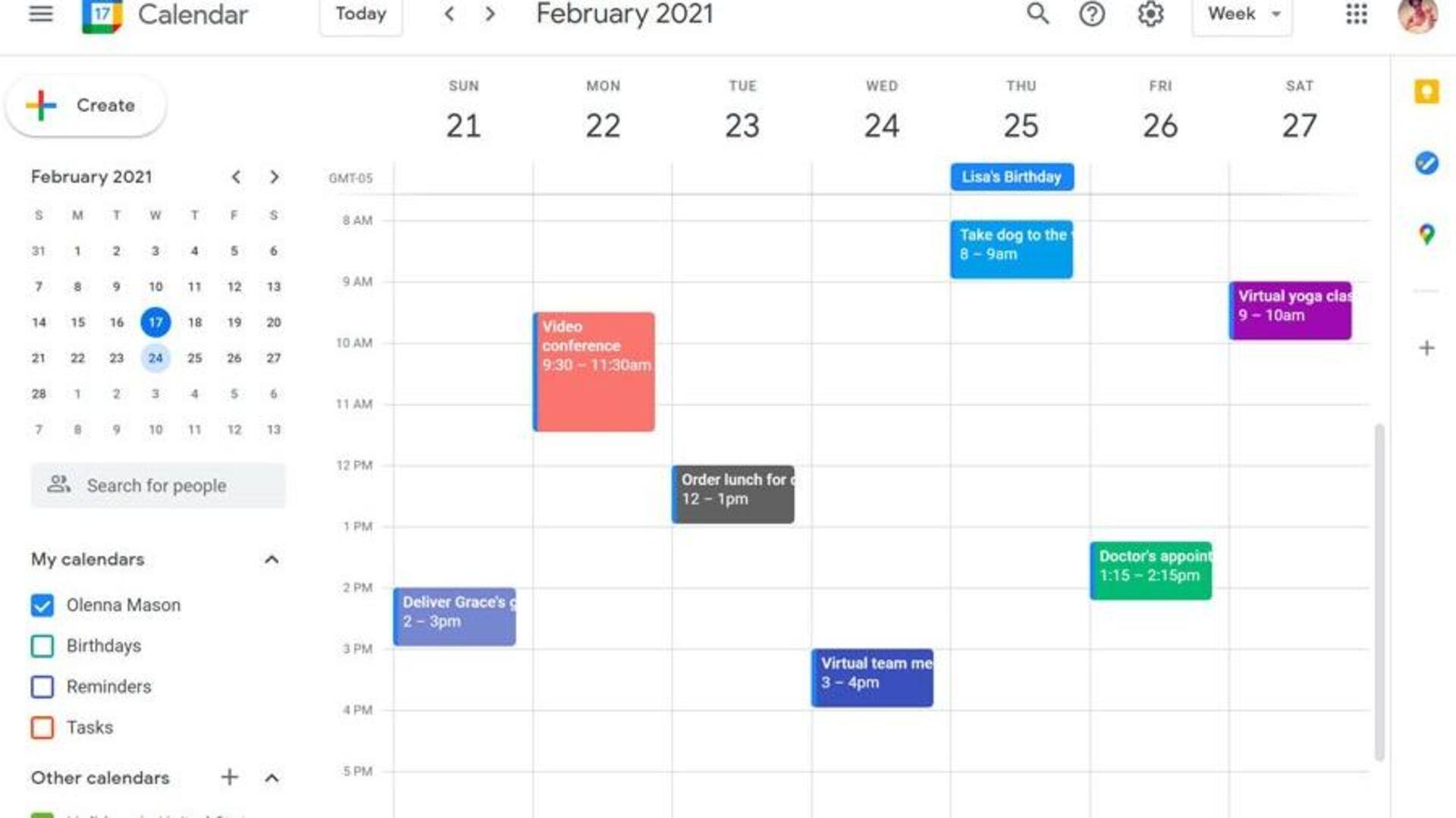 Otimizando Eventos Com Google Calendário