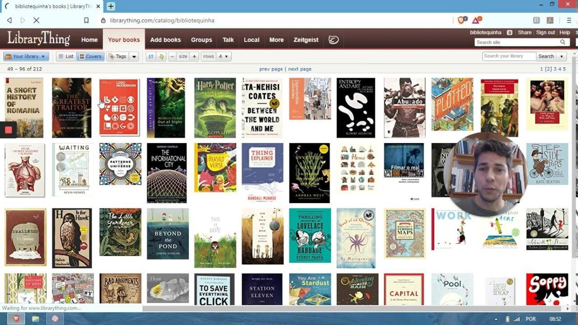 Organizando Coleções De Livros Com Librarything