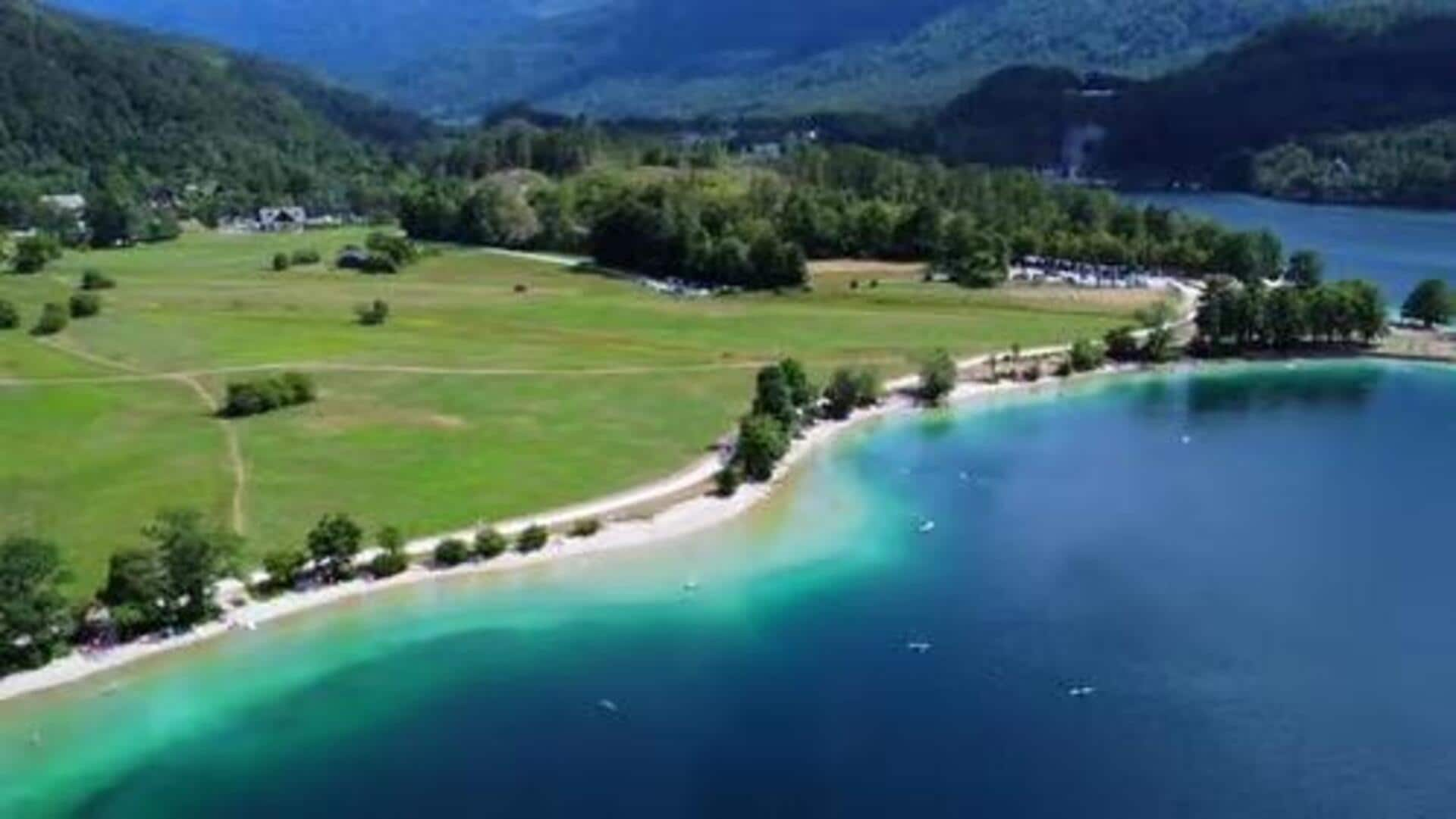 Descubra A Beleza Serena Do Lago Bohinj, Eslovênia