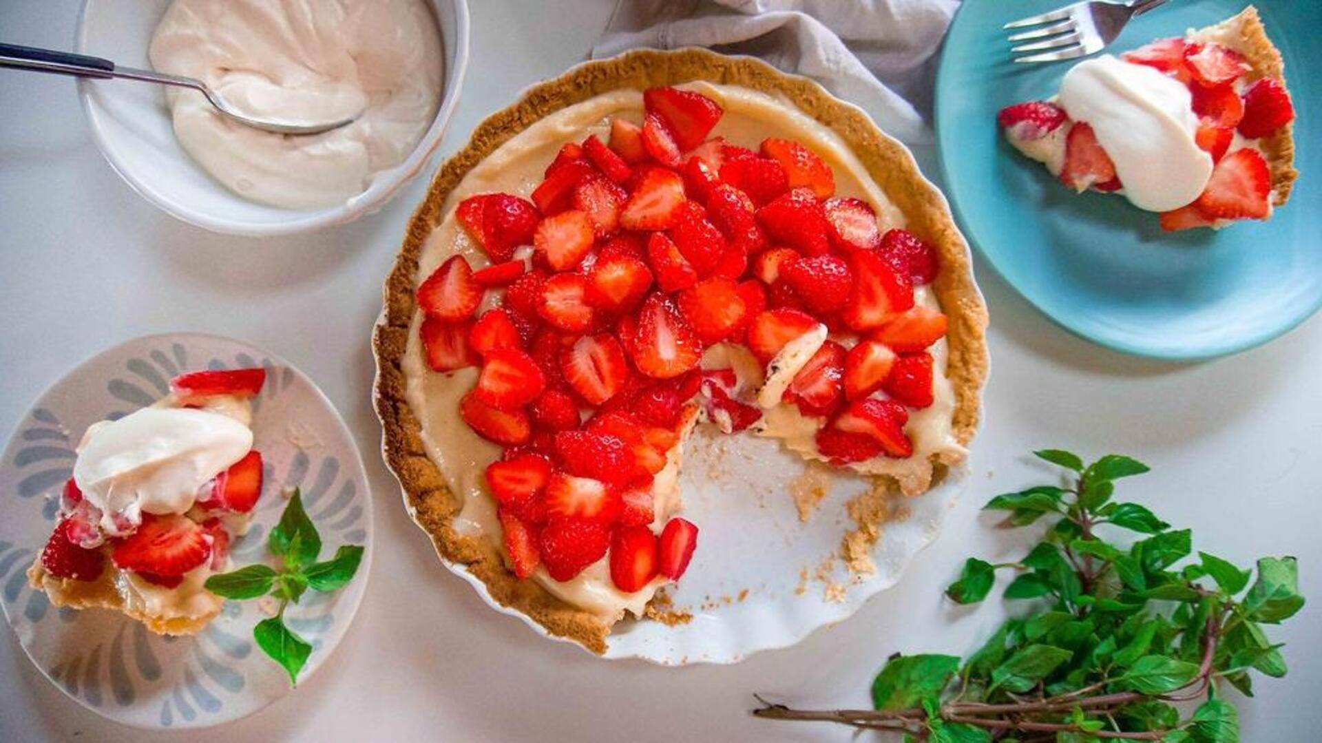 Torta De Morango E Manjericão: Guia De Preparação