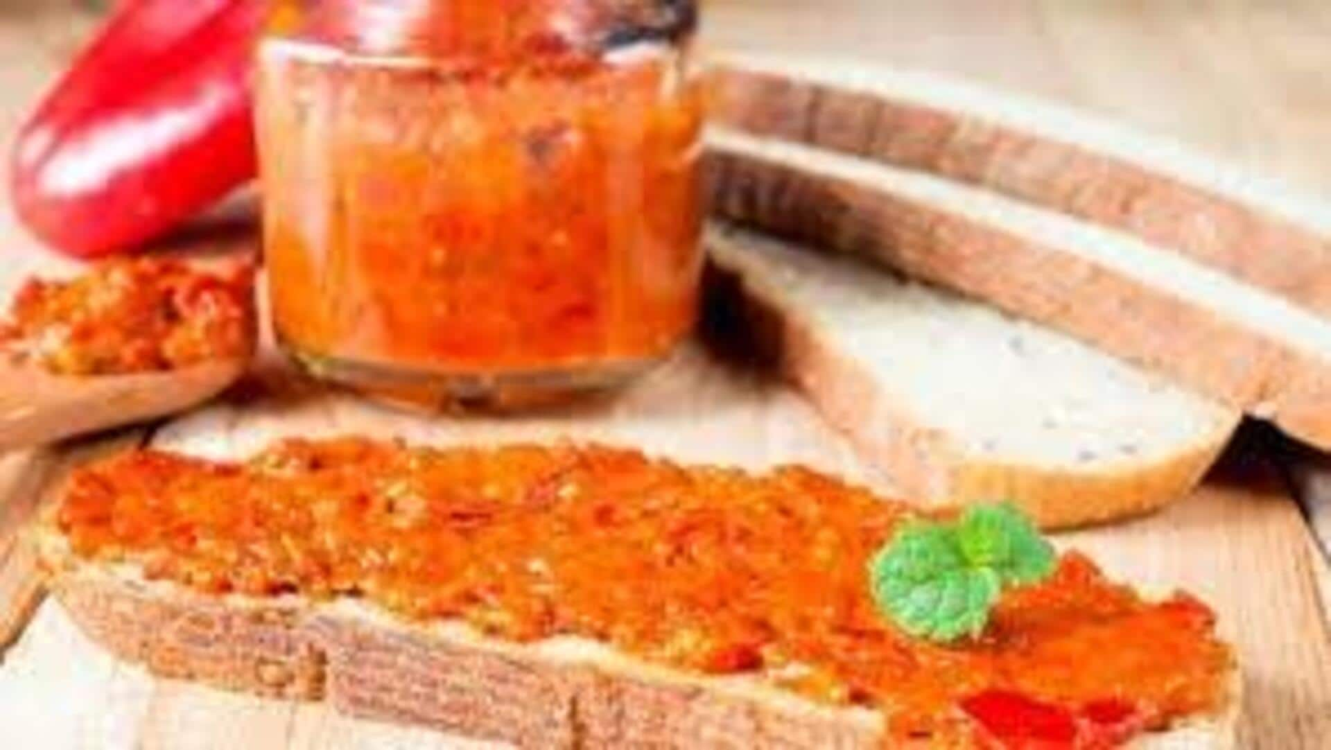 Ajvar Vegetariano Croata: Guia De Preparação