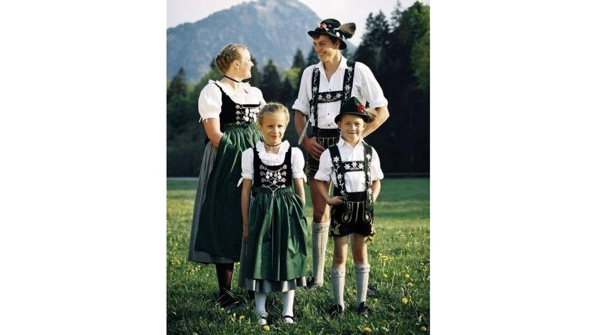 Trajes Tradicionais Da Áustria: Dirndl E Lederhosen