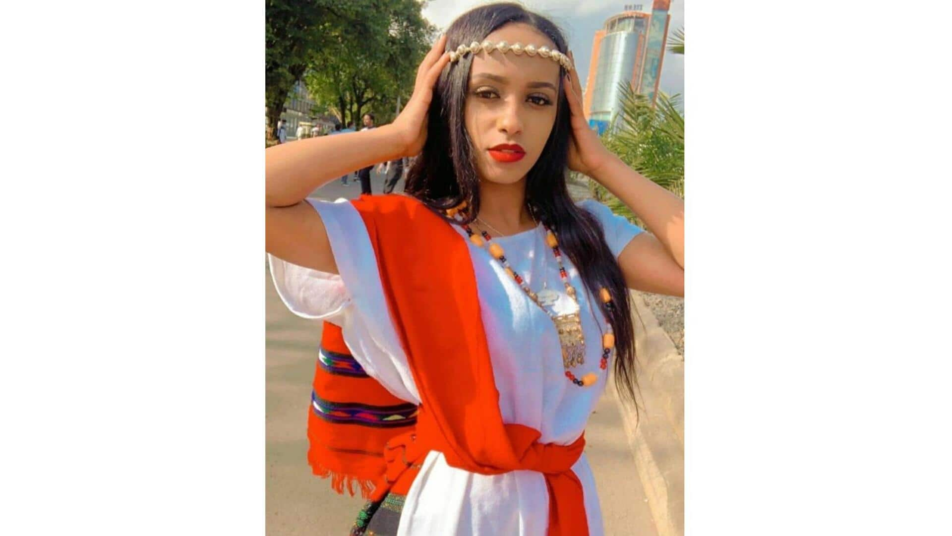 Trajes Tradicionais Do Povo Oromo Da Etiópia