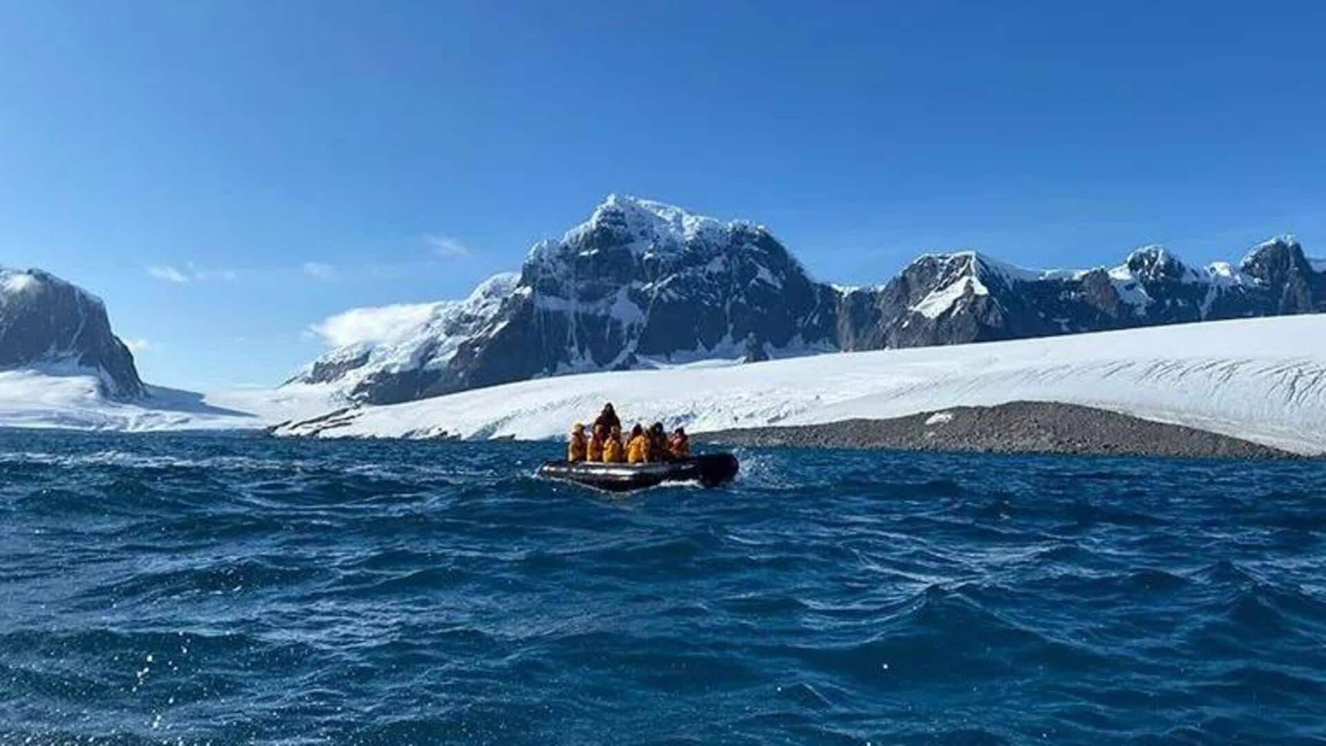 Explore A Região Do Mar De Ross Na Antártica