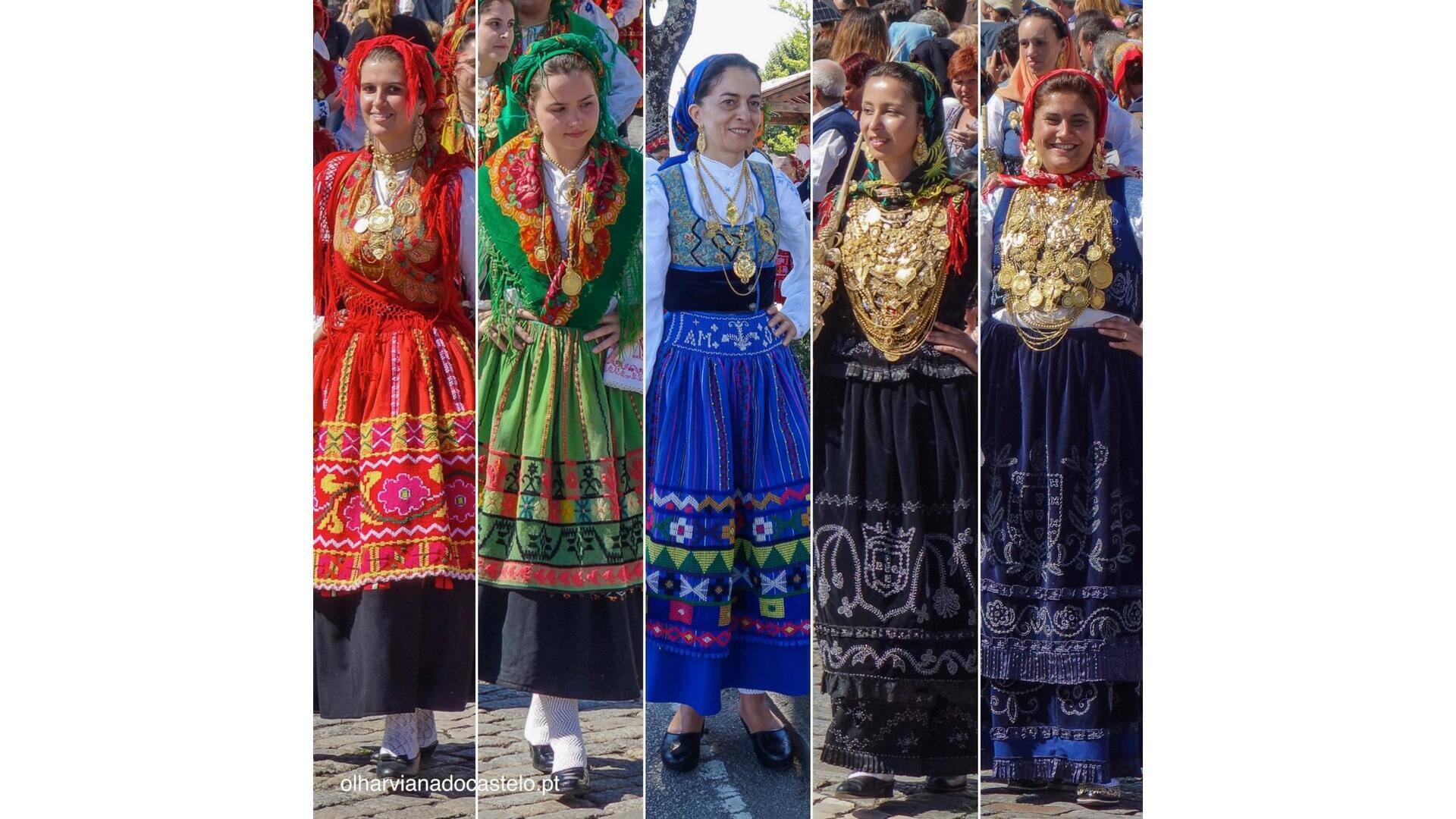 Vestidos De Festa Tradicionais De Portugal