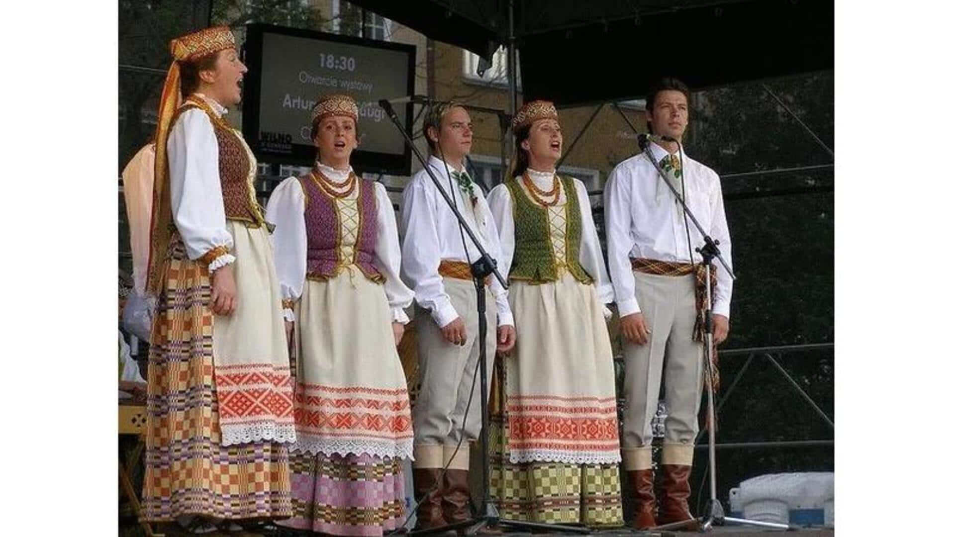 Trajes Tradicionais Da Lituânia