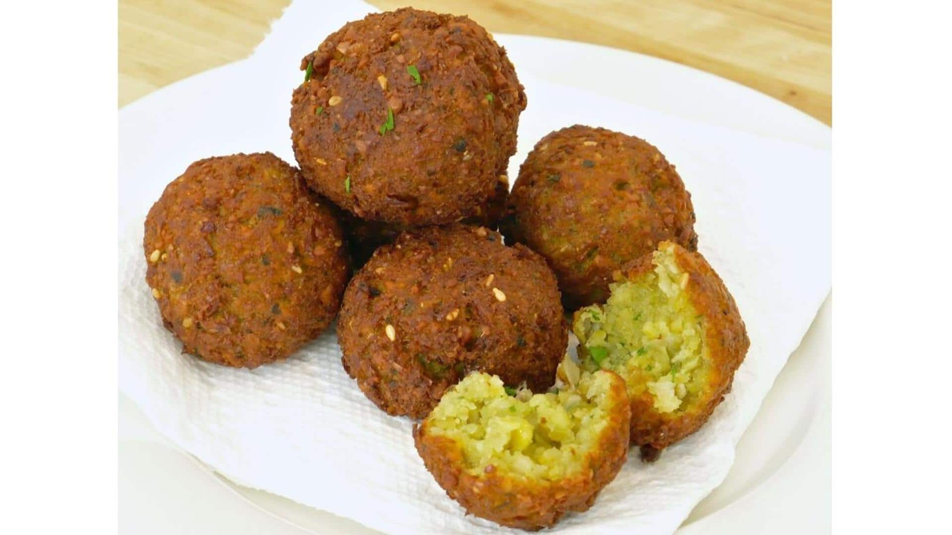 Falafel Egípcio Com Dukkah: Guia De Preparação