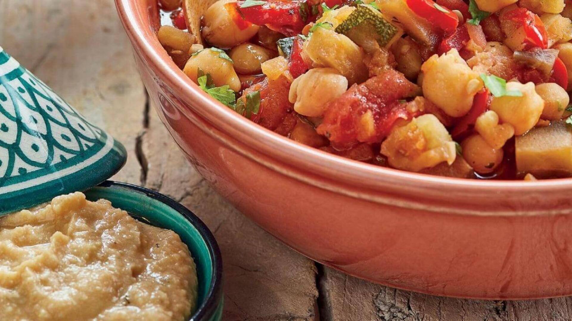 Tagine De Grão-De-Bico E Alcachofra: Guia De Preparação