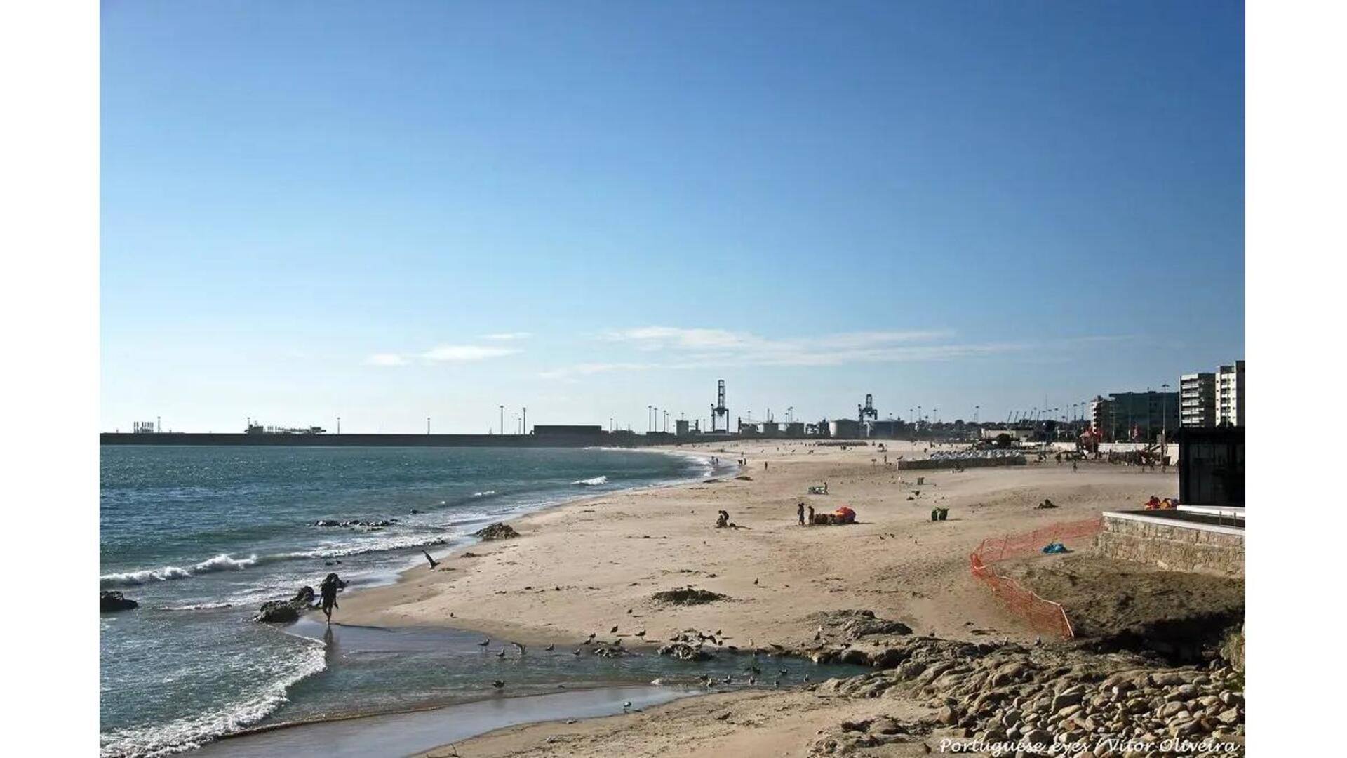 Descubra A Praia De Matosinhos, Portugal