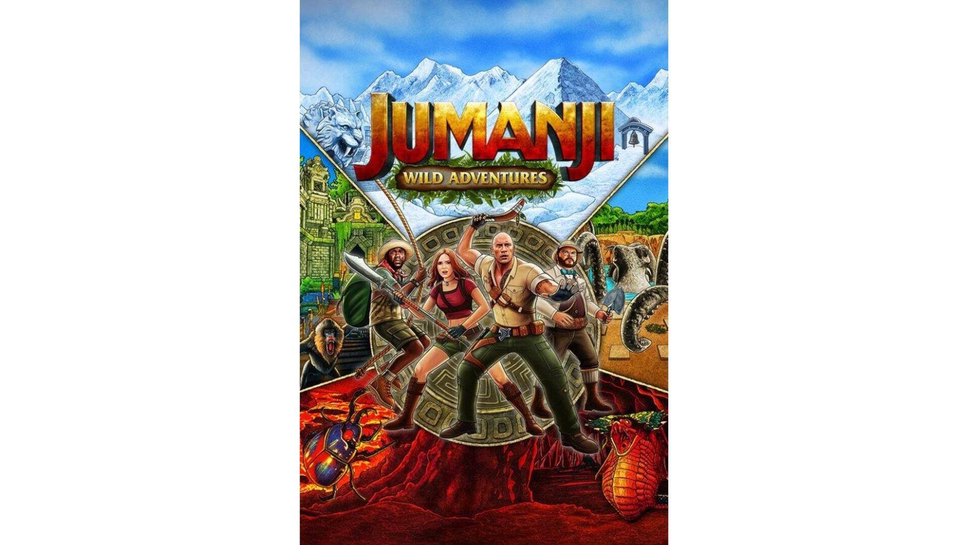 Cinco Séries De Aventura Para Fas De Jumanji