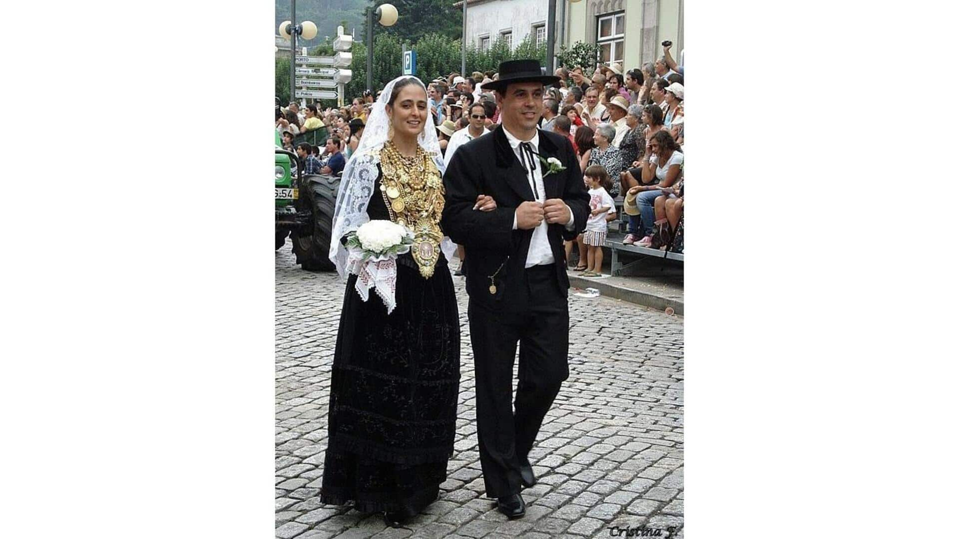 Traje De Noiva Tradicional Em Portugal