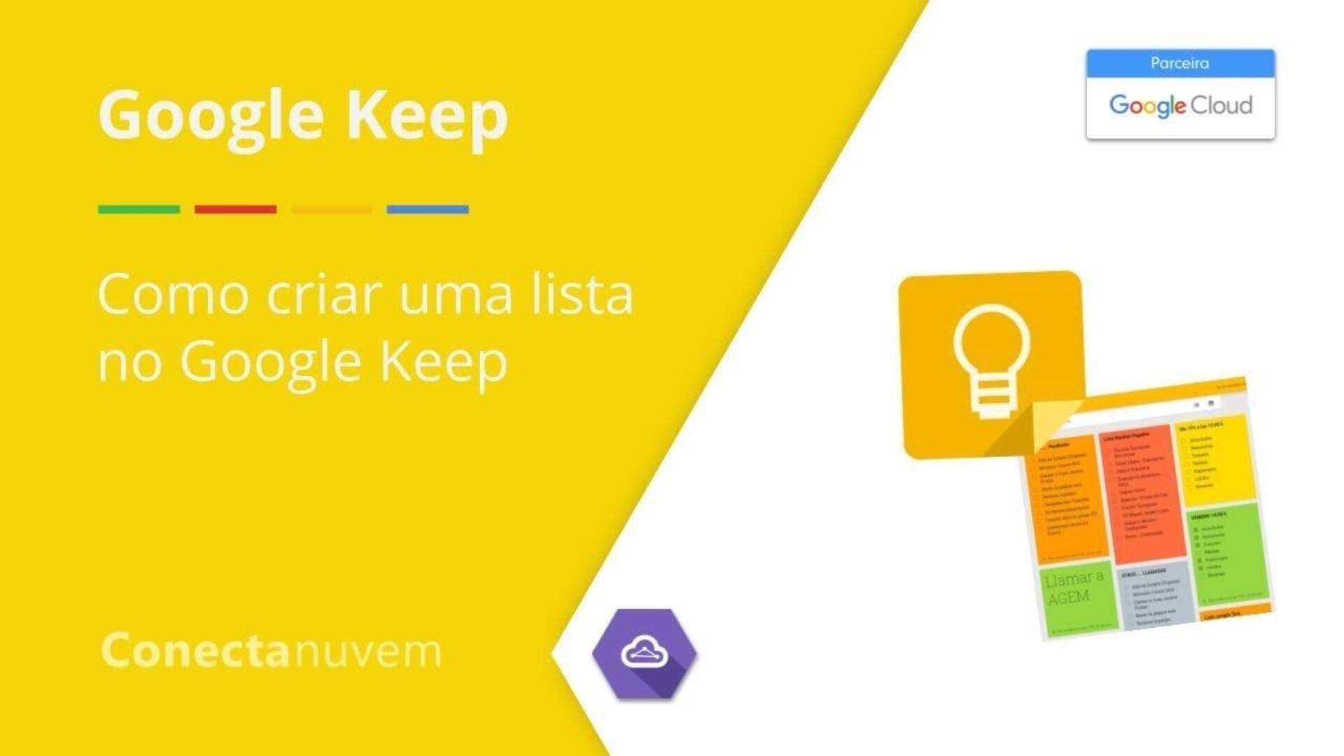 Criando Listas Inteligentes No Google Keep