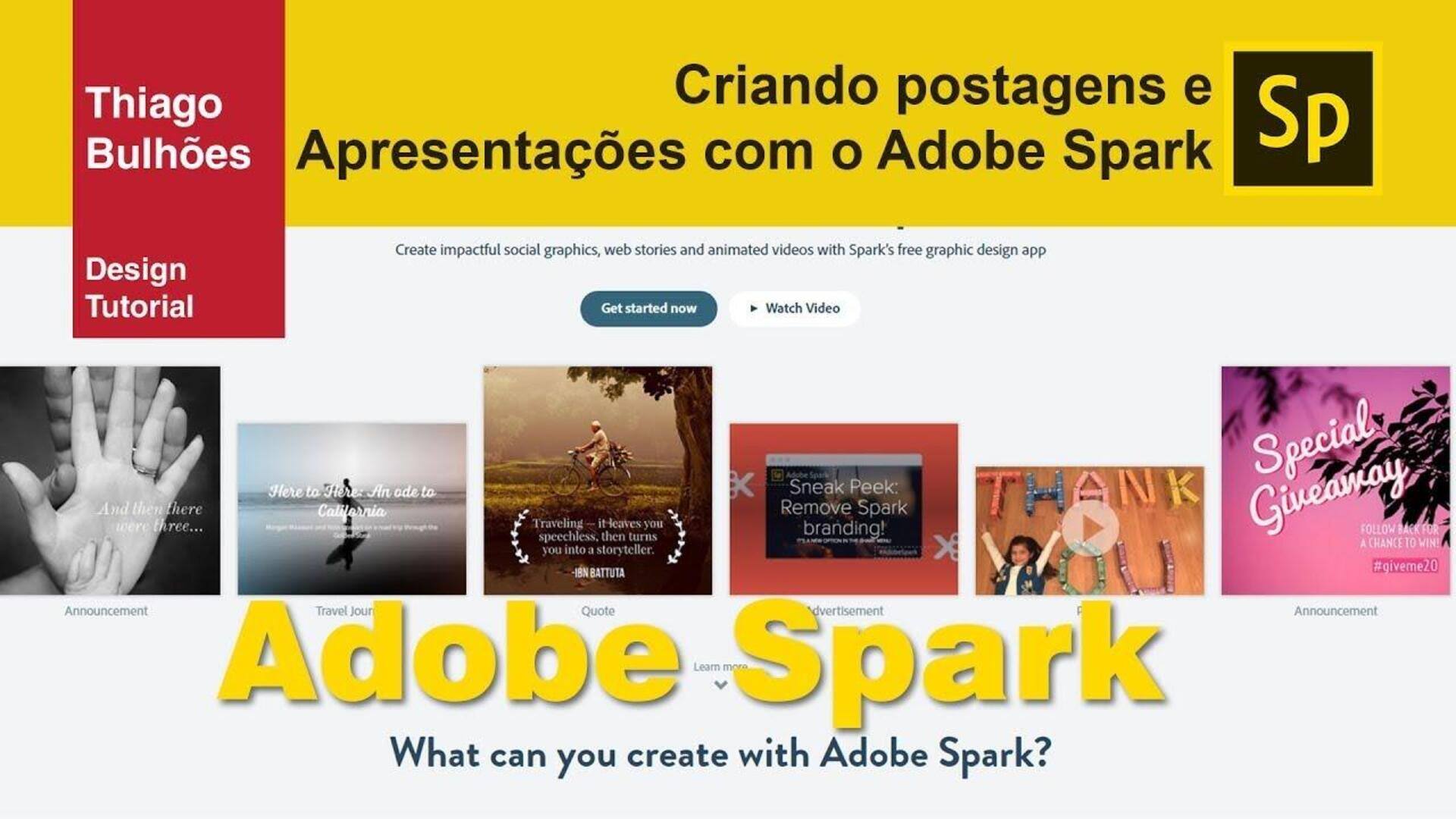 Criando Visuais Impressionantes Com Adobe Spark