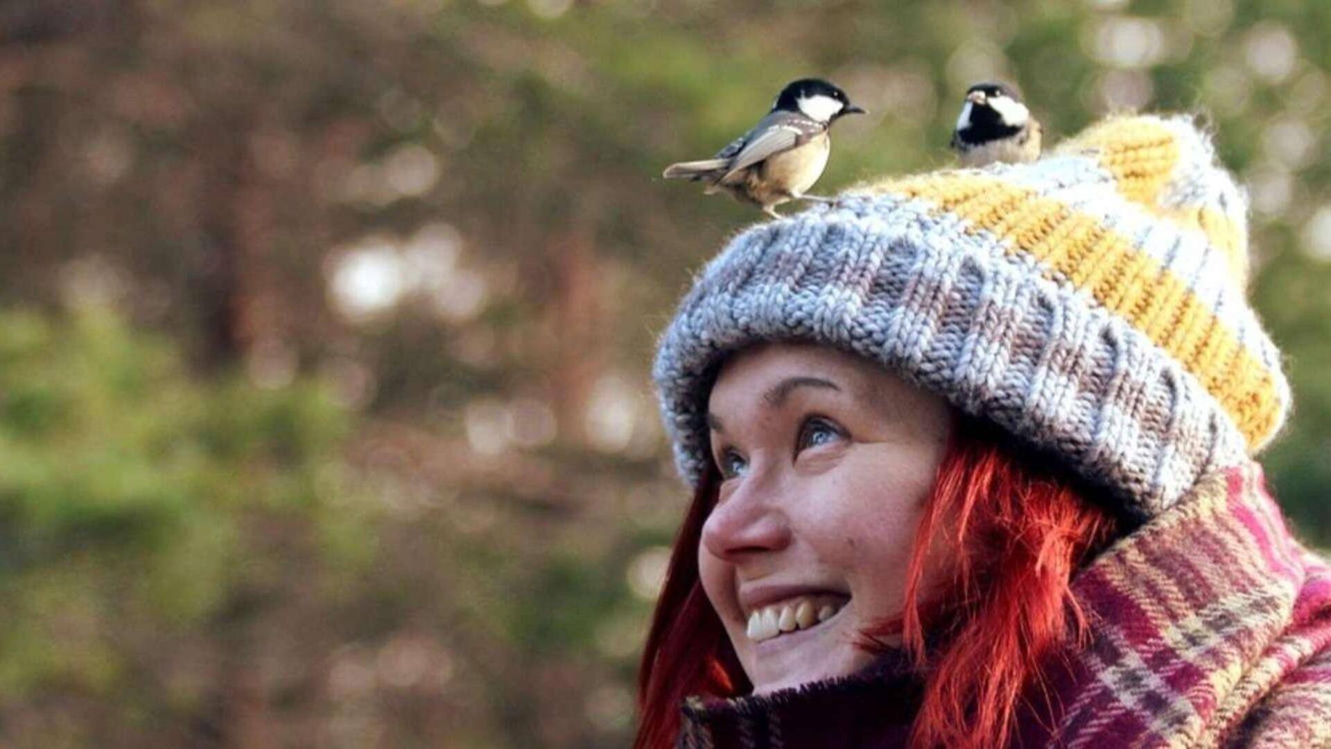 Estilo Para Observação De Aves No Inverno Português