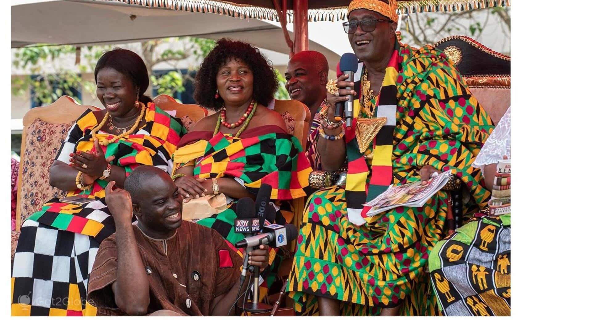 Tudo Sobre O Traje Tradicional De Kente De Gana