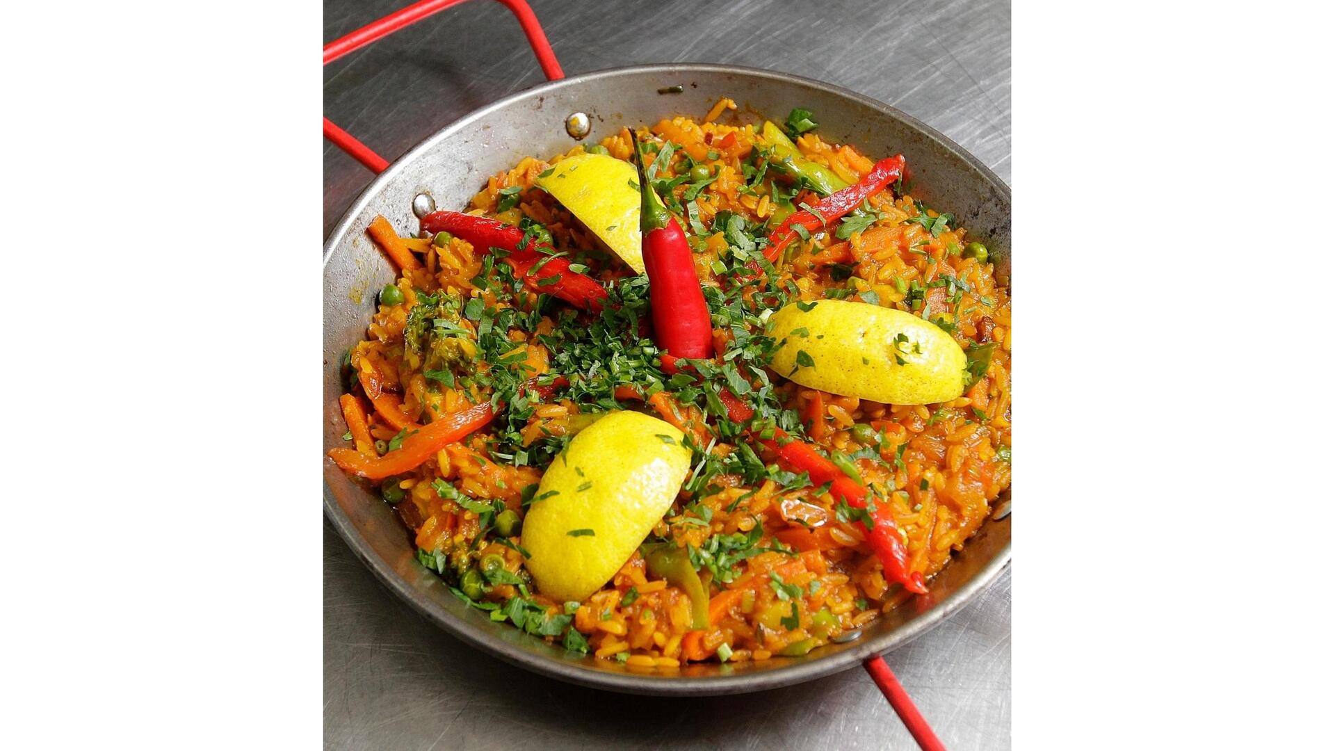 Paella Vegetariana Espanhola: Guia De Preparação