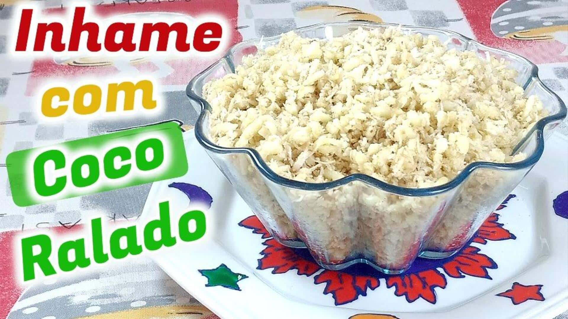 Ensopado De Inhame E Coco: Receita Vegetariana Brasileira