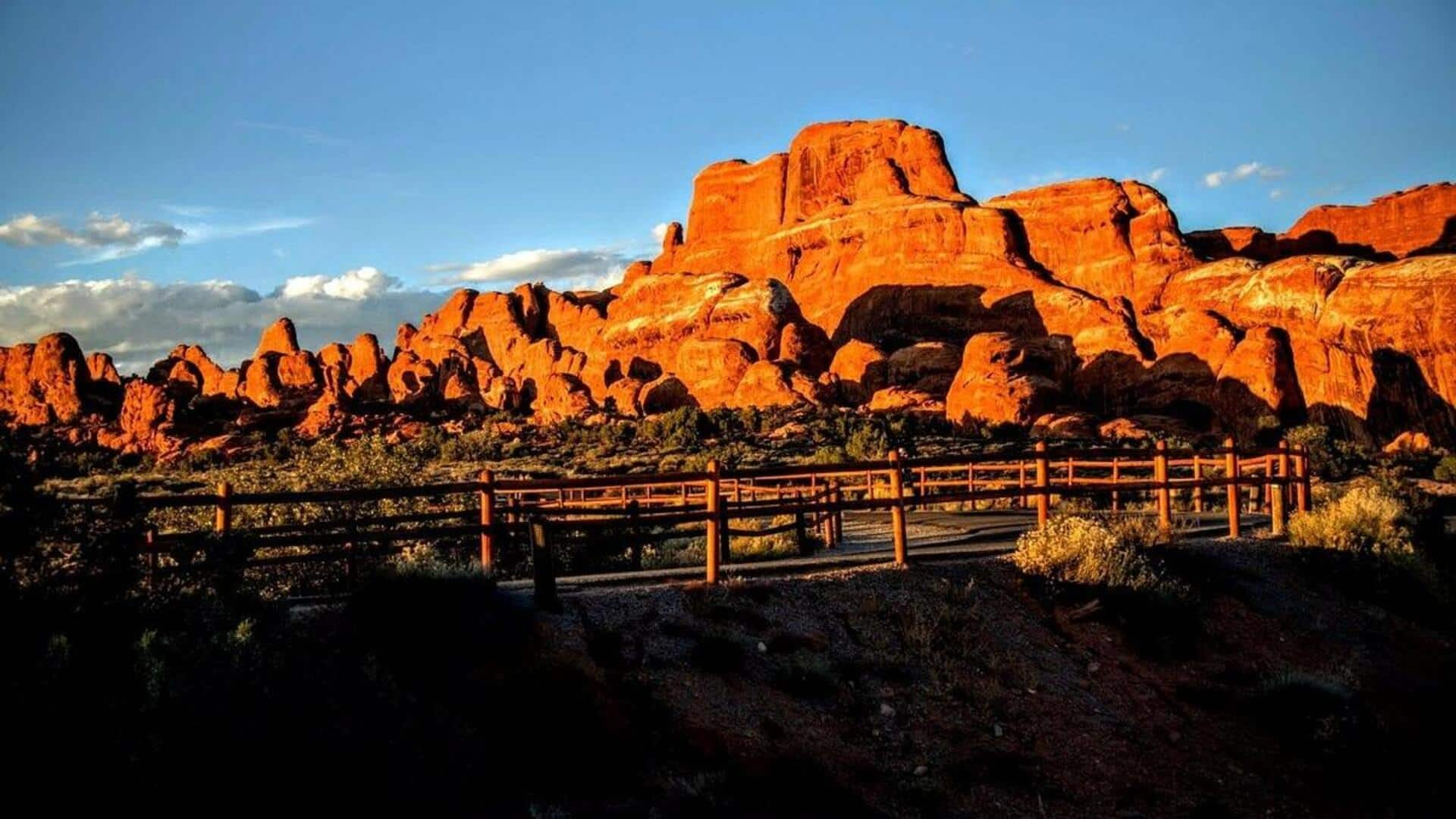 Explore Fiery Furnace, Arches National Park, Eua