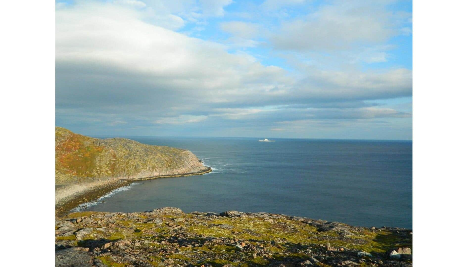 Descubra A Costa Do Mar De Barents, Noruega