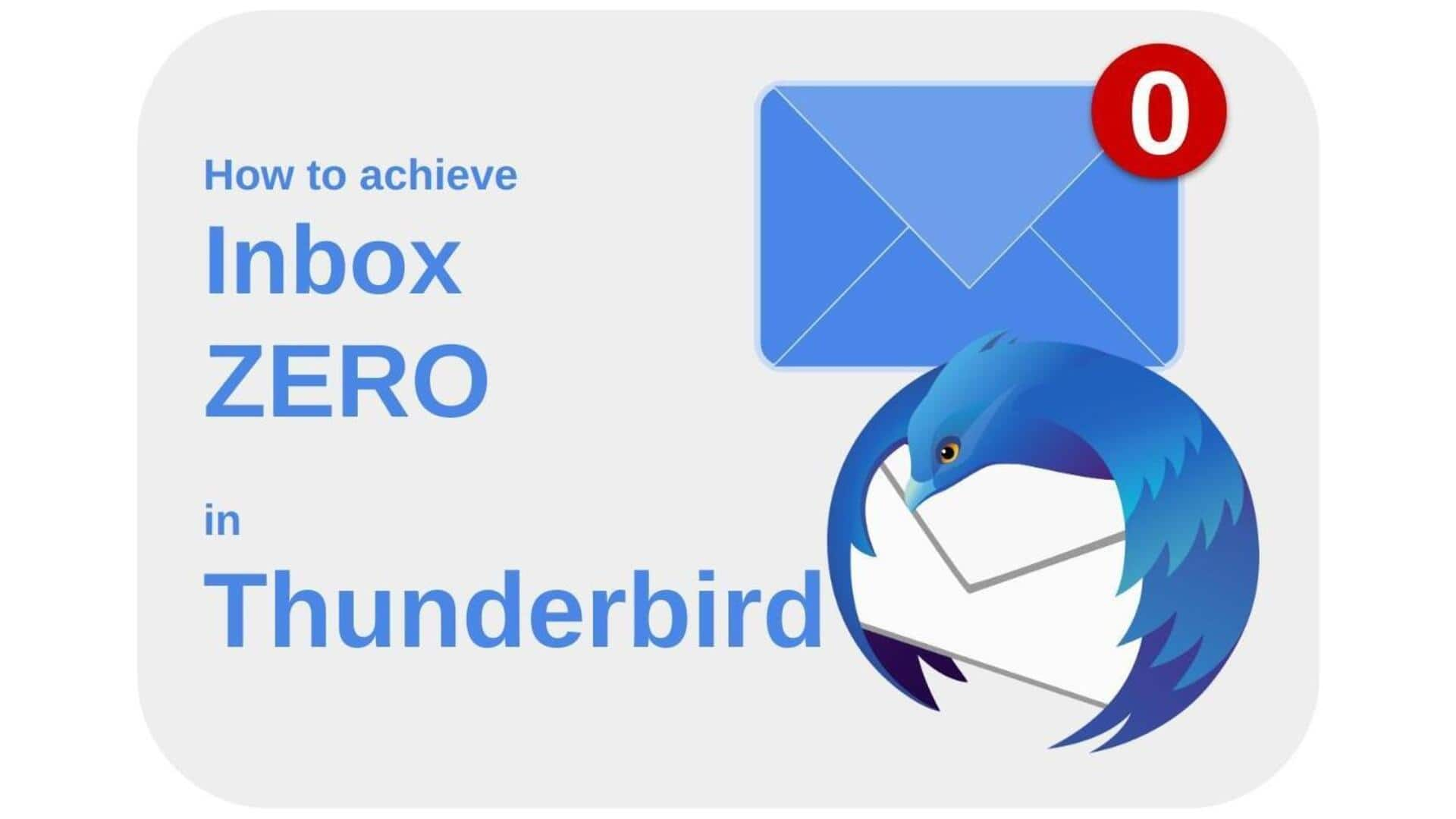 Organize Seus E-Mails Com Thunderbird