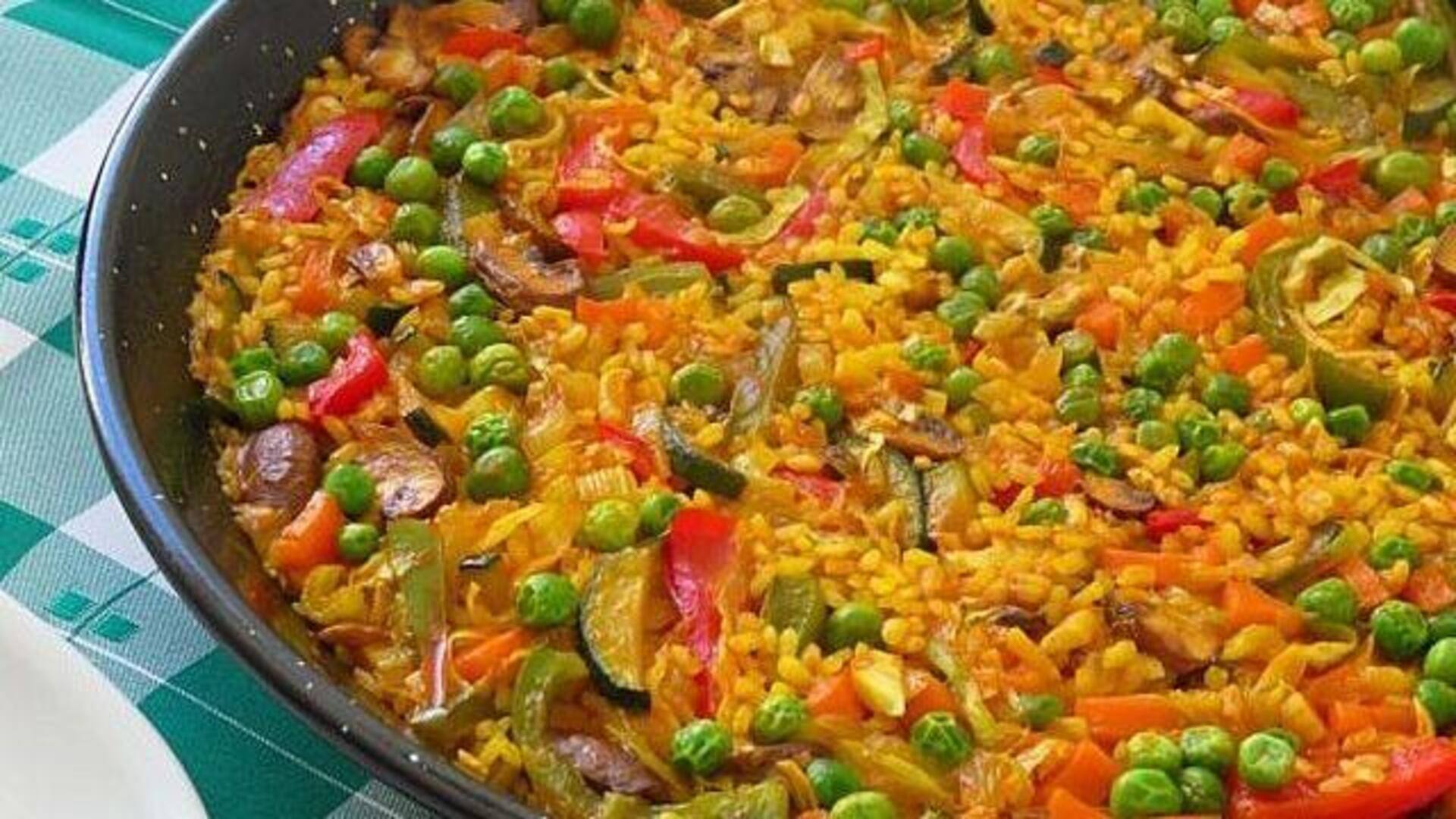 Paella De Açafrão E Legumes: Guia Completo Para Preparar