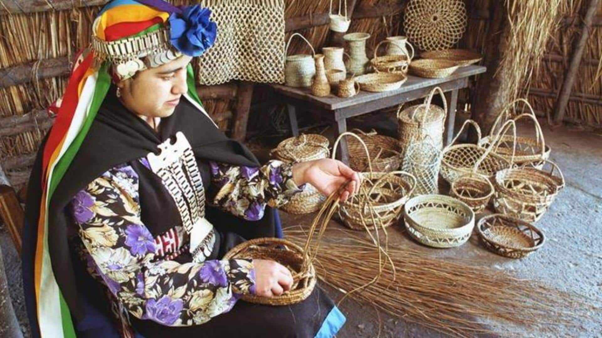 Trajes Tradicionais Do Povo Mapuche