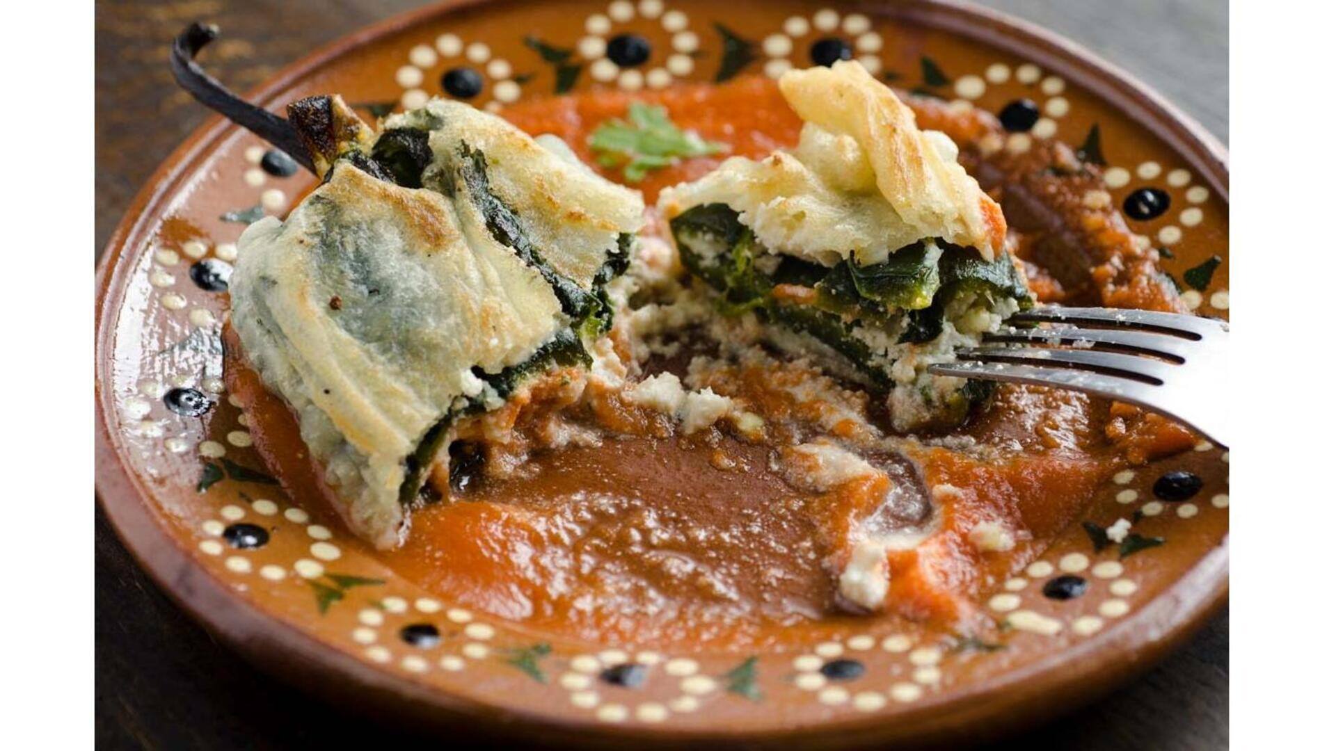 Chiles Rellenos Veganos Inspirados No México: Guia De Preparação