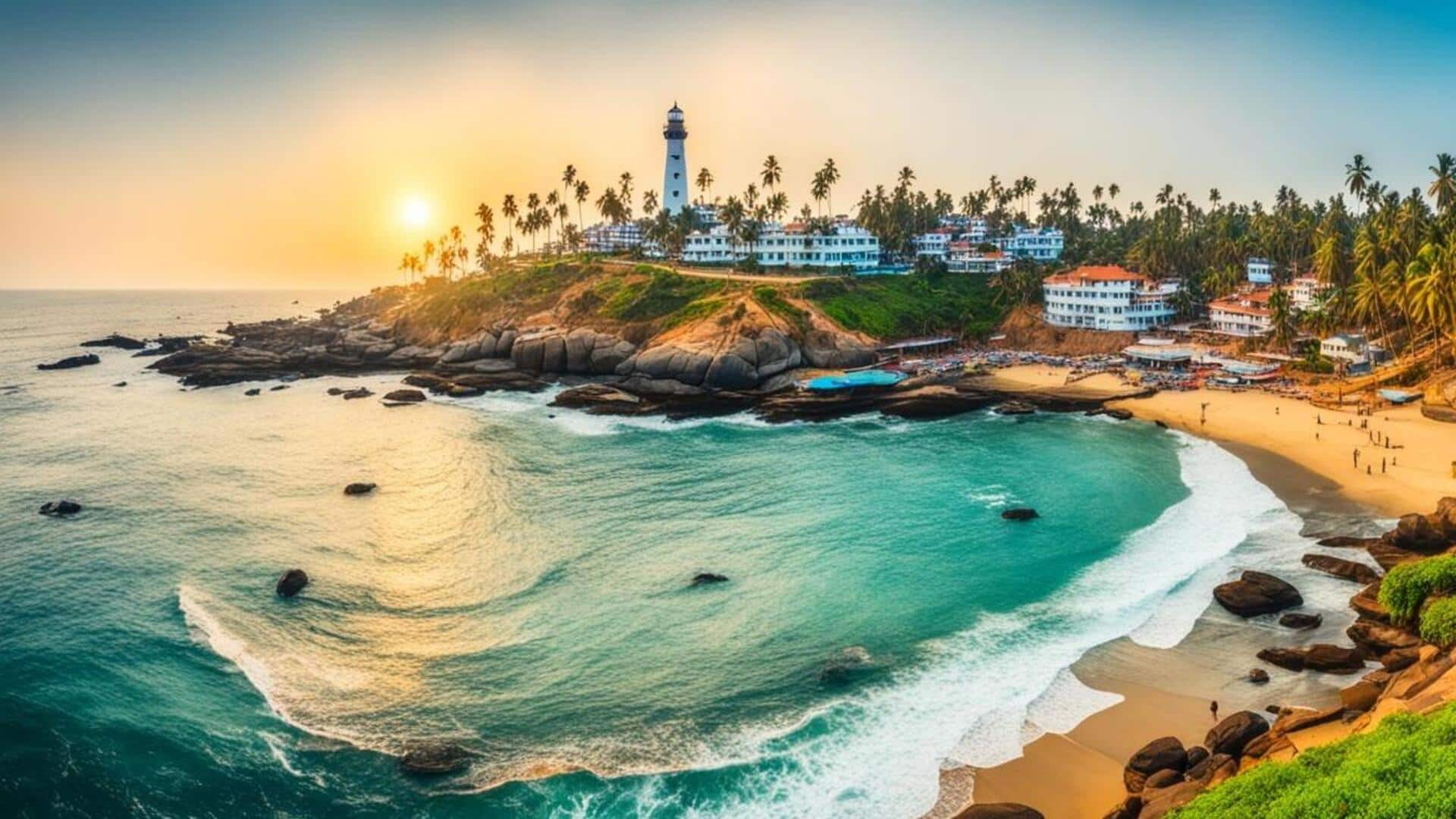 Descubra As Belezas De Kovalam, Índia