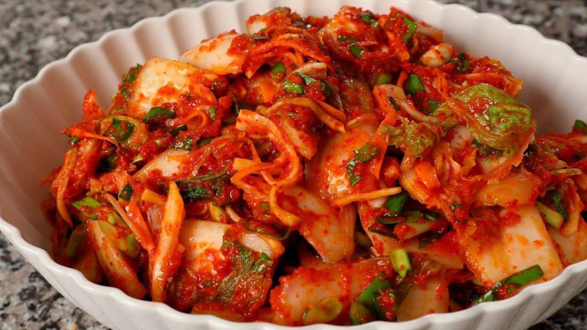 Kimchi Frito Coreano Vegetariano: Guia De Preparação