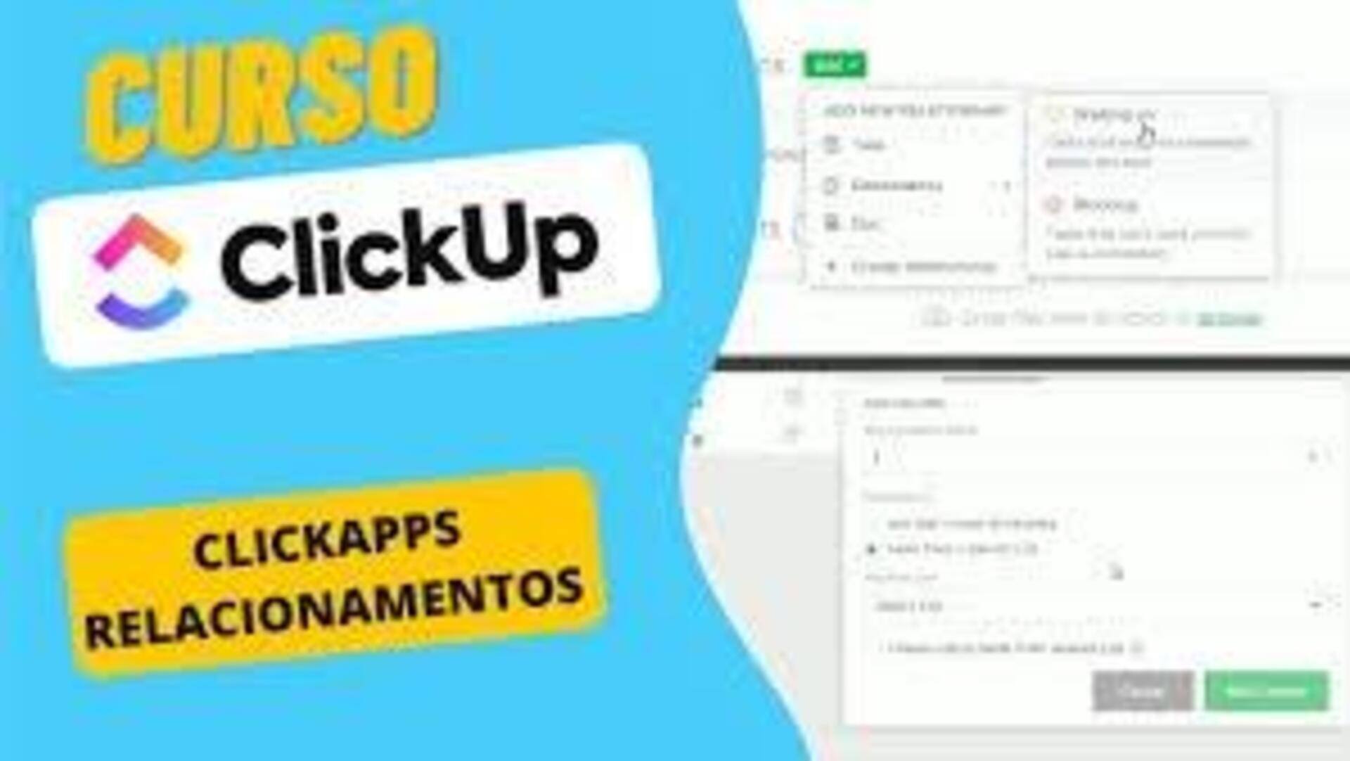 Criando Dependências De Tarefas No Clickup