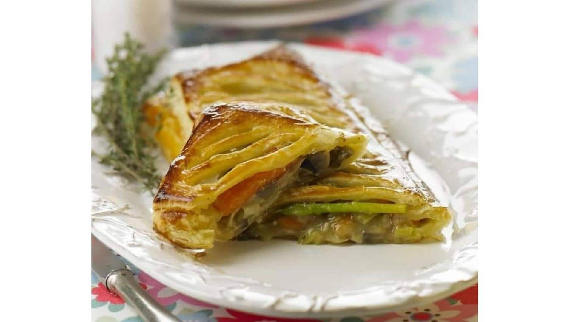 Strudel De Legumes Austríaco: Guia De Preparação