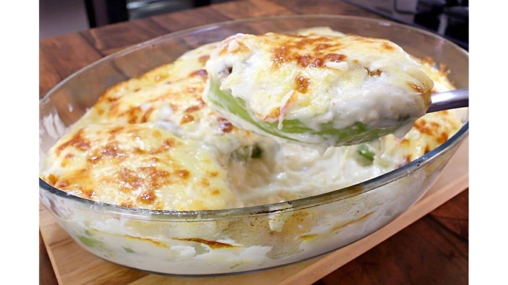 Chuchu E Caju Gratinado: Guia De Preparação