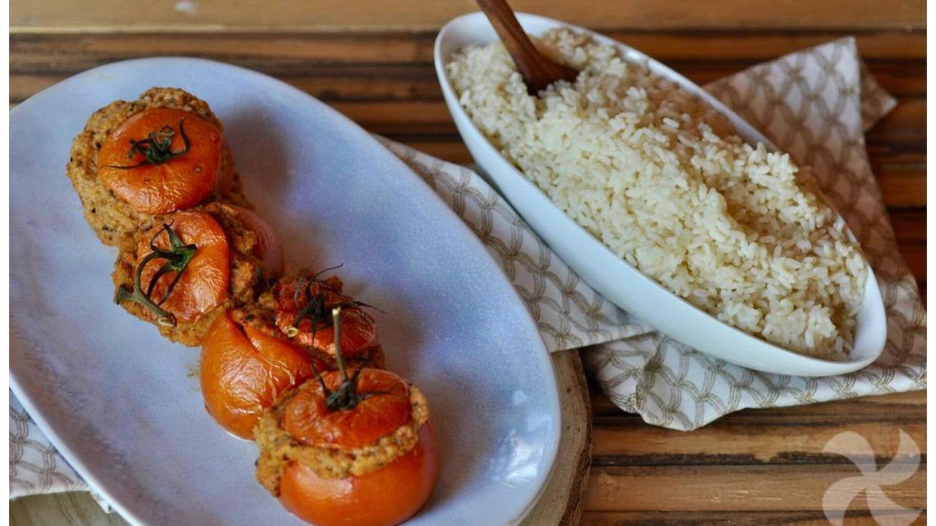 Tomates Recheados Com Arroz E Feta: Guia De Preparação