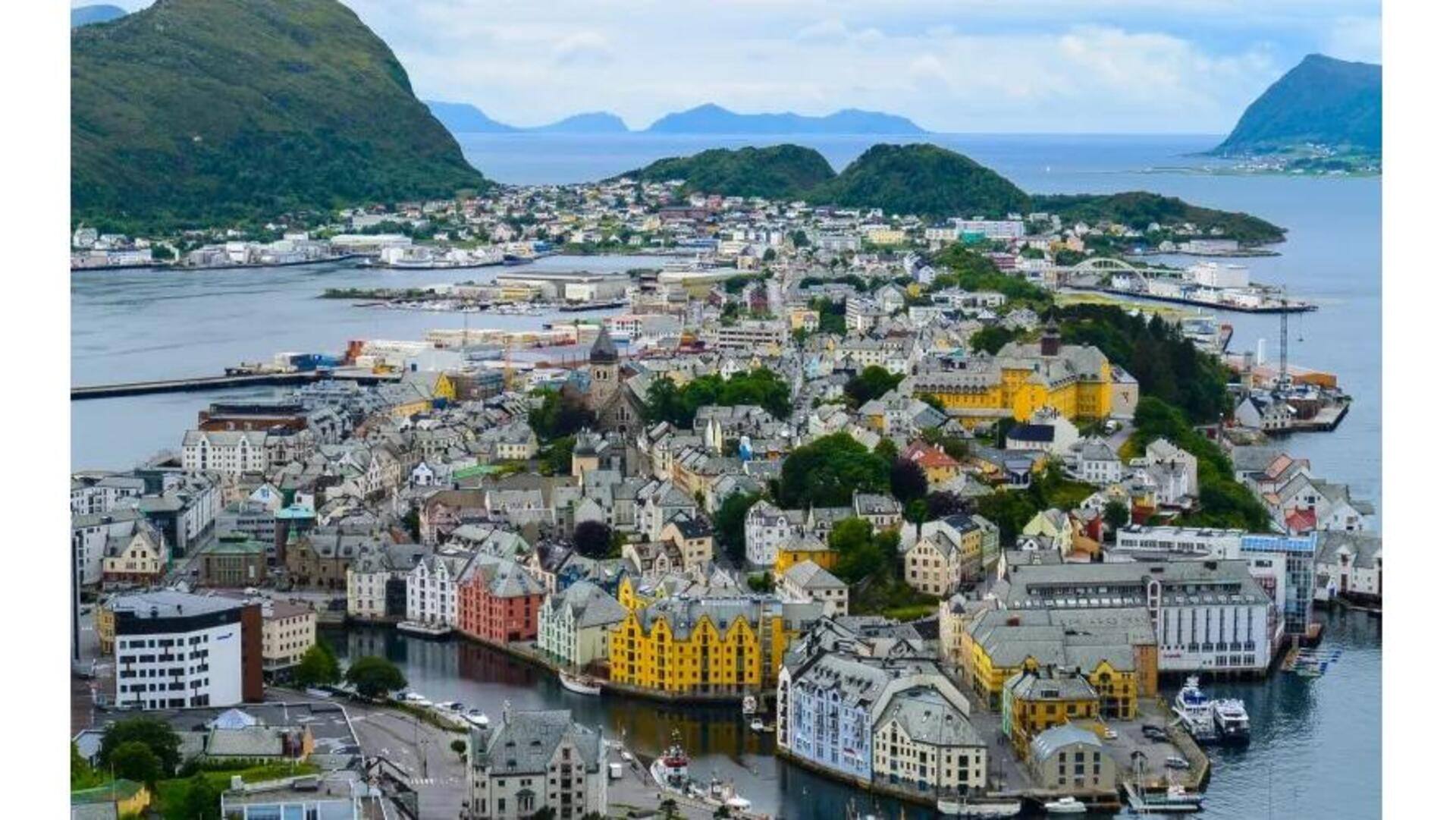 Descubra A Beleza De Alesund, Noruega