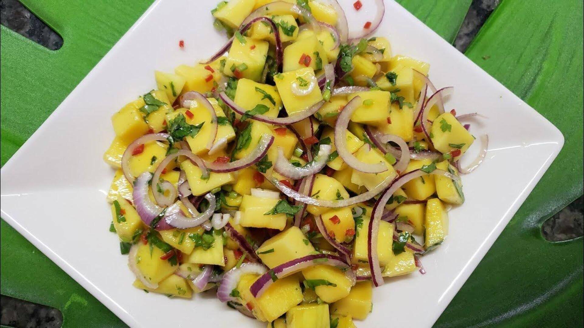 Salada De Manga E Funcho À Portuguesa: Guia De Preparação