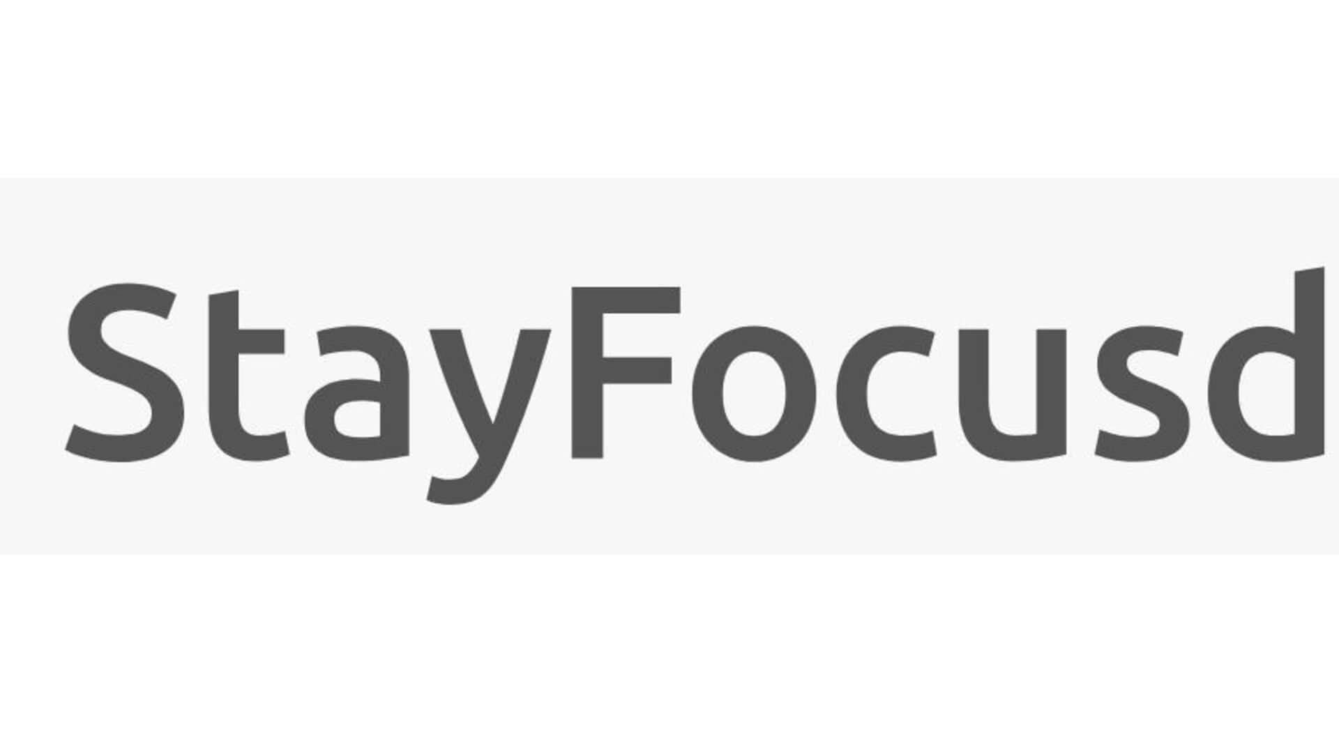 Tomando Notas Eficientemente Com Stayfocusd