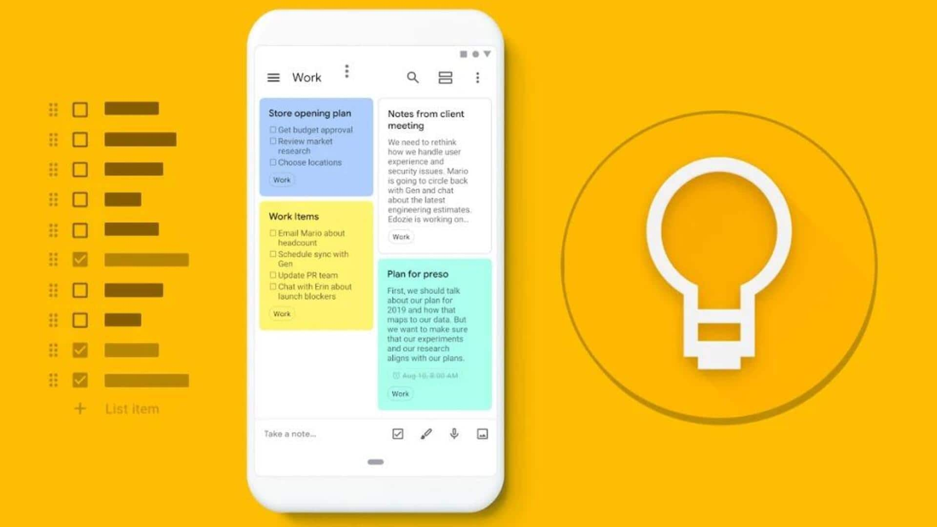 Melhorando Notas Com Desenhos No Google Keep