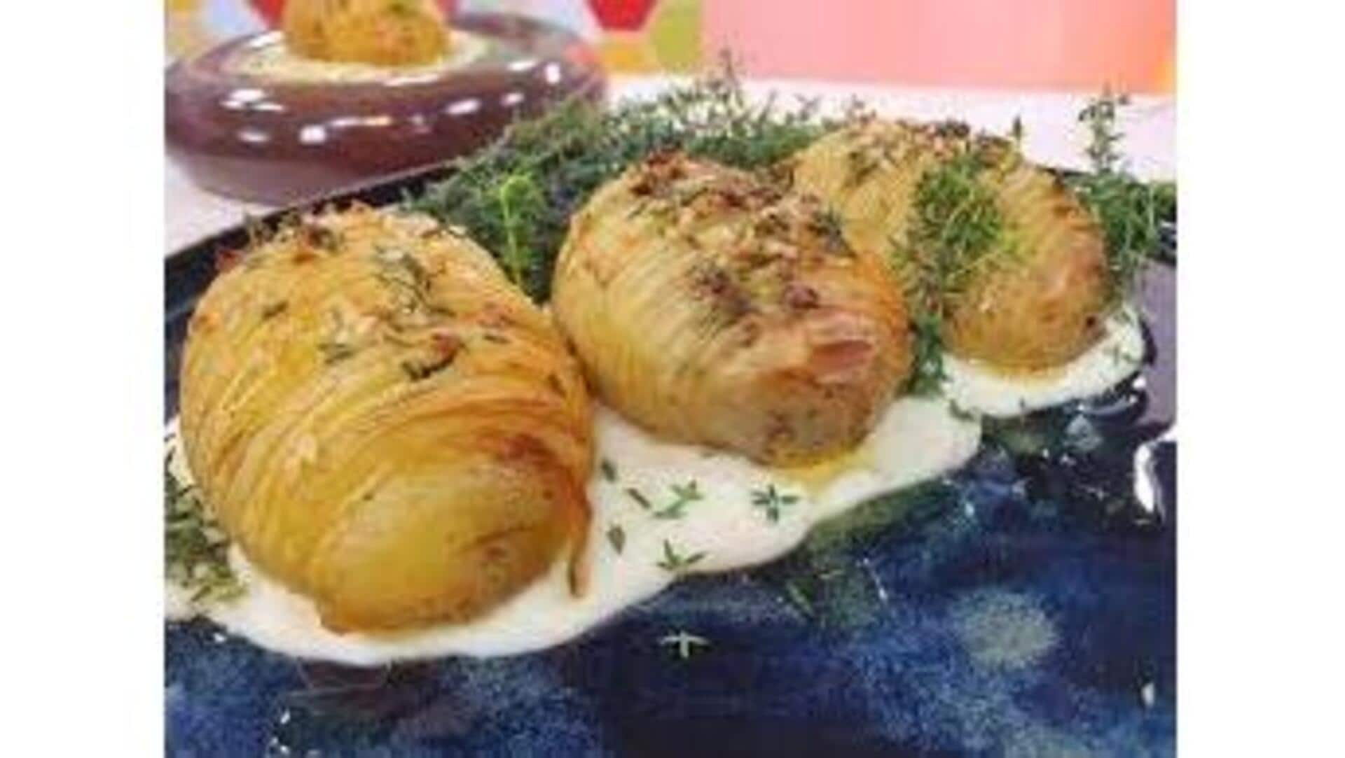 Batatas Hasselback Cremosas De Inspiração Sueca: Guia De Preparação