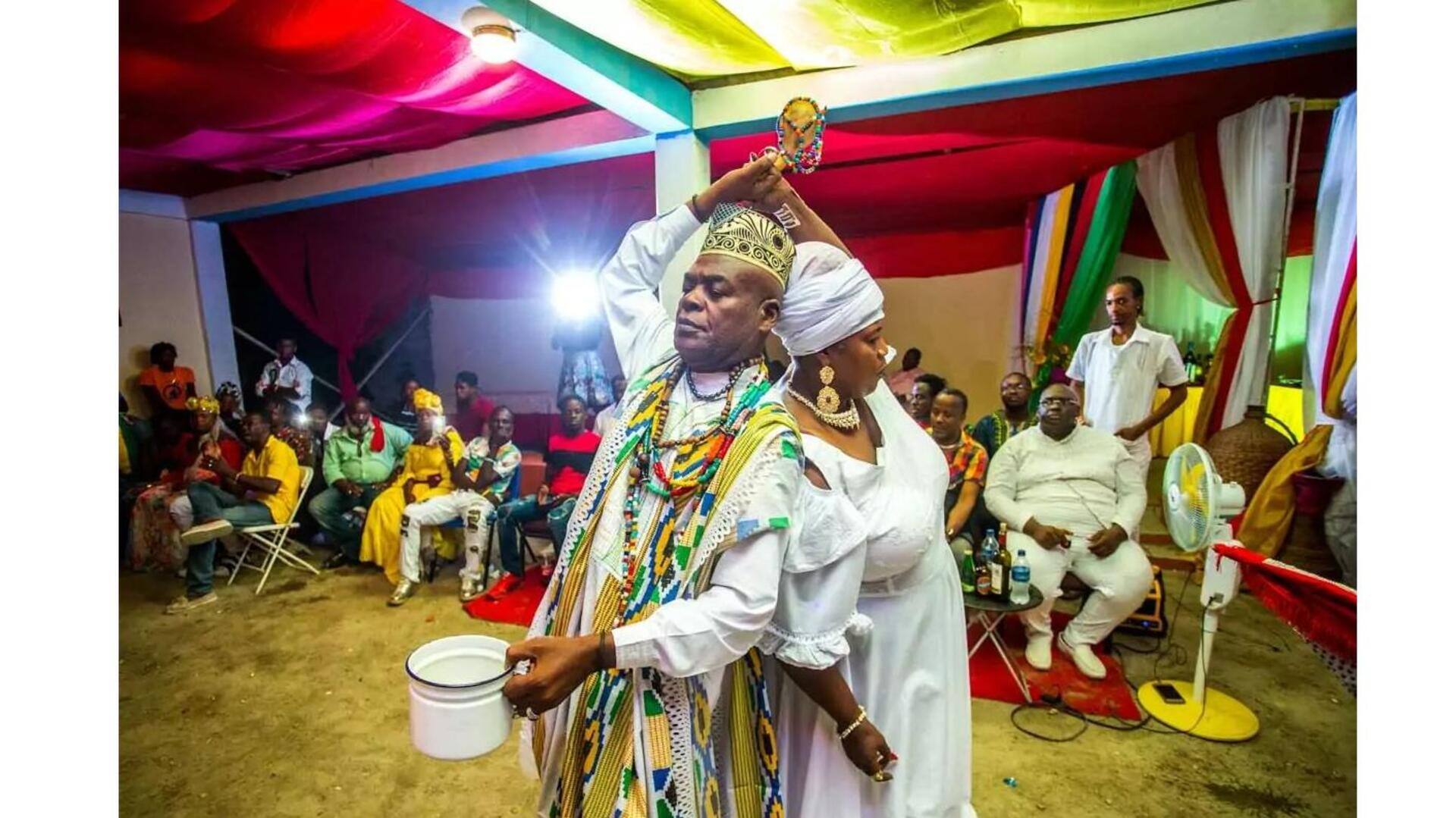 Trajes Tradicionais Do Vodou Haitiano