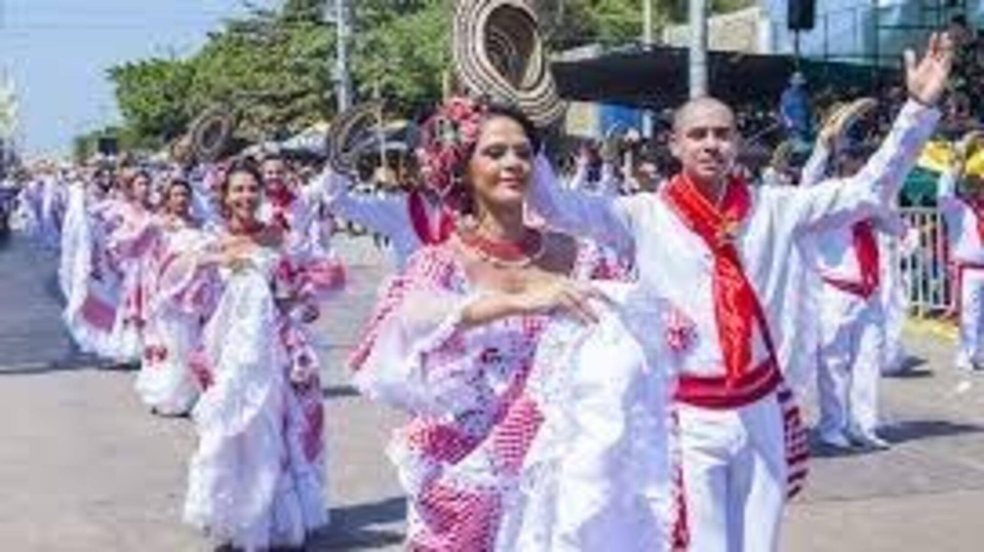 Trajes Tradicionais Dos Músicos De Vallenato Na Colômbia