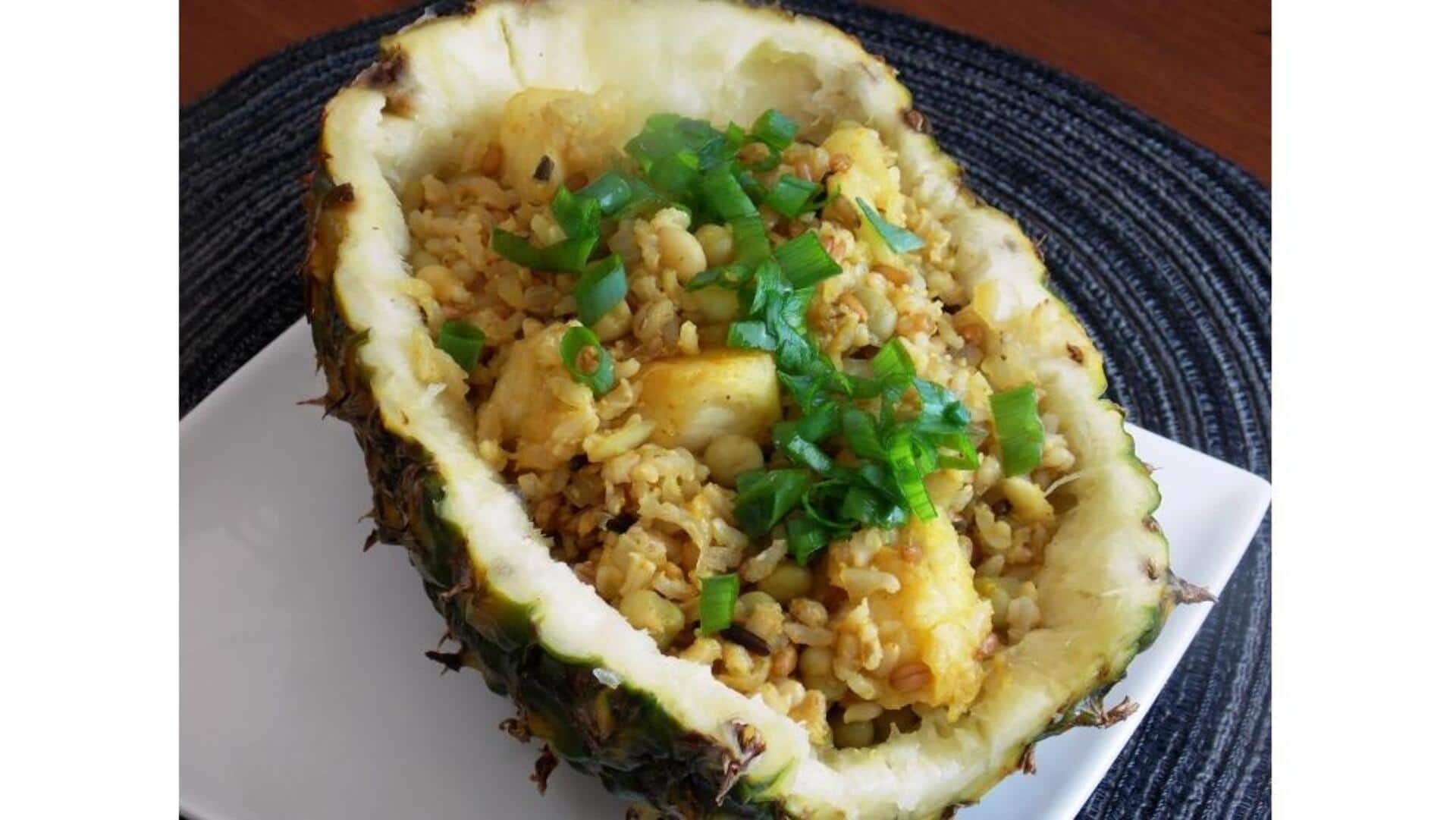 Arroz De Abacaxi Dos Açores: Receita Vegetariana E Sem Ovos