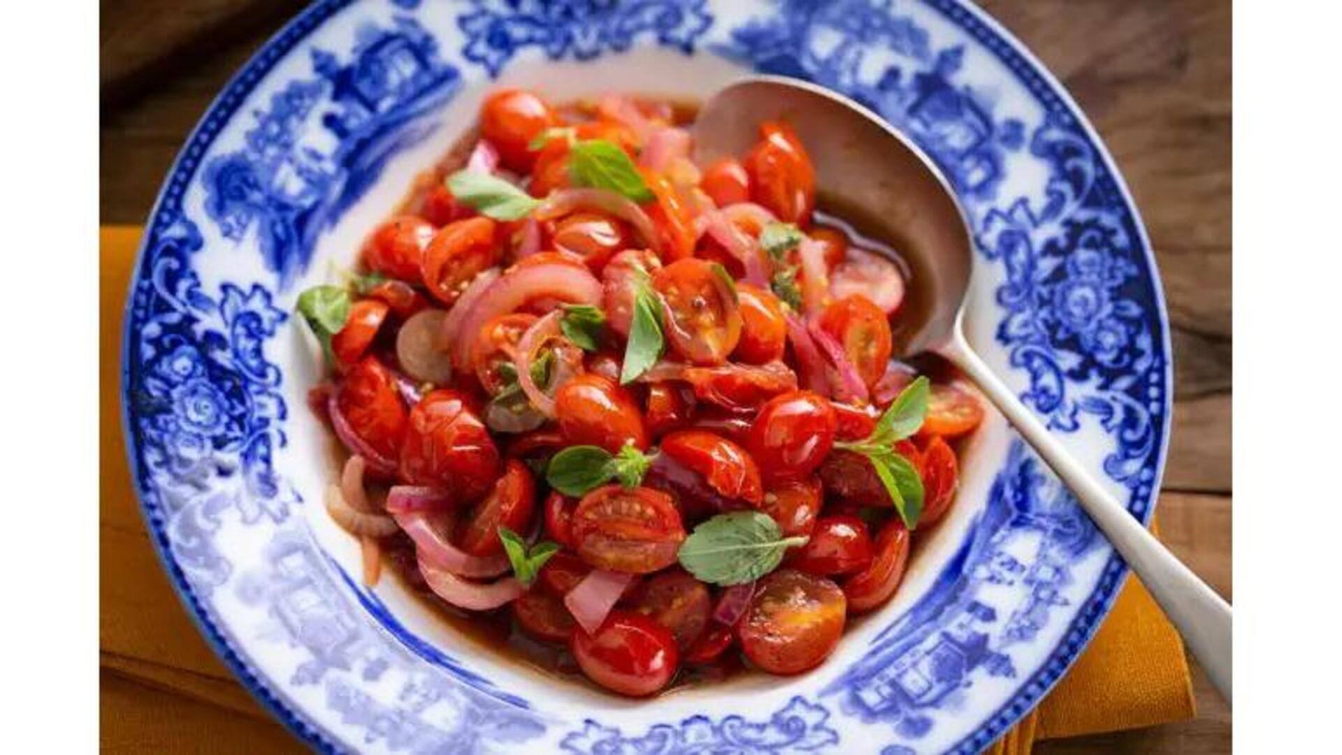 Salada De Tomatillo E Mirtilo: Guia De Preparação